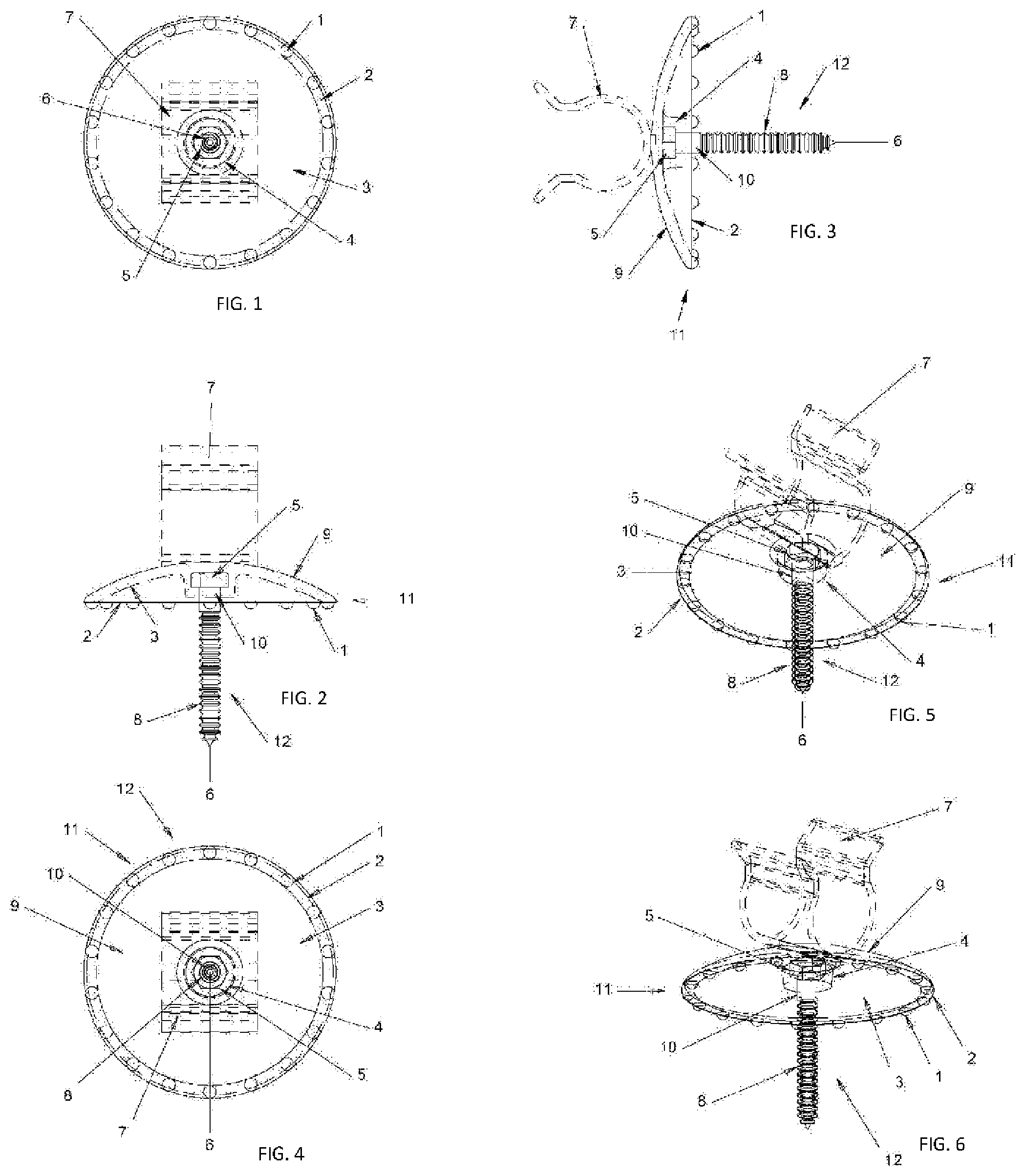 Patent US11815126 Figure 1 – Twist-base mount