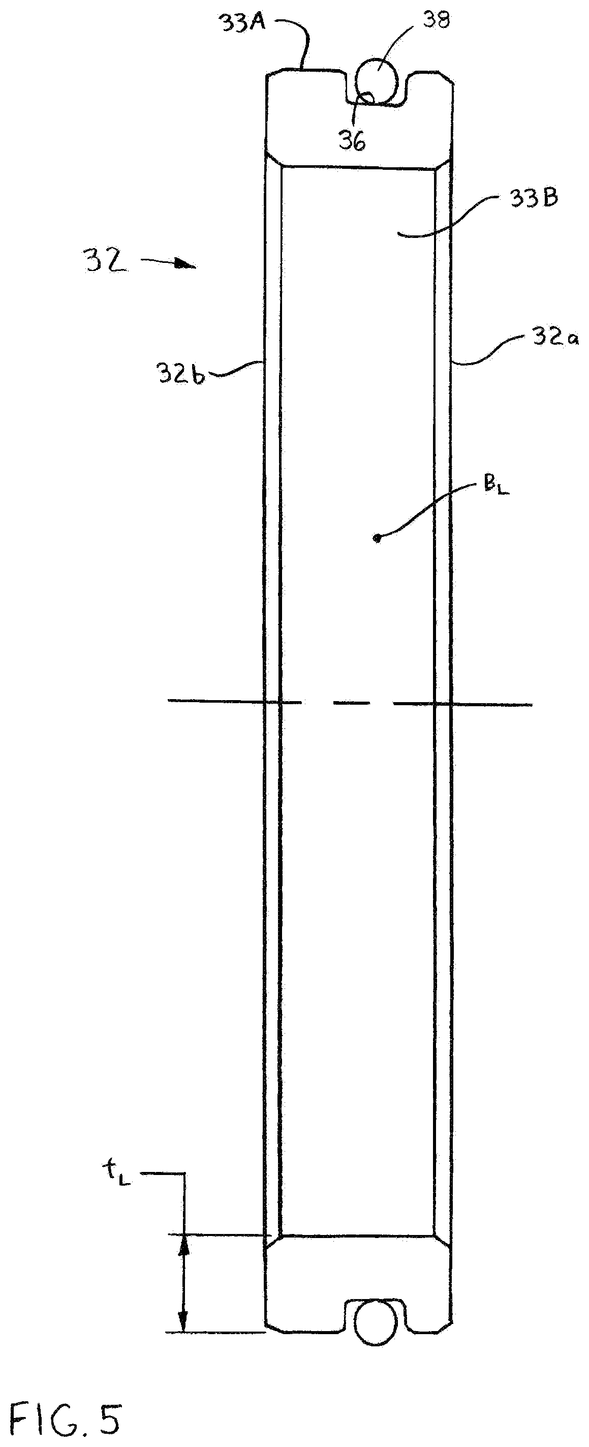 Patent US11815131 Figure 5 – Seal assembly with a load bearing ring