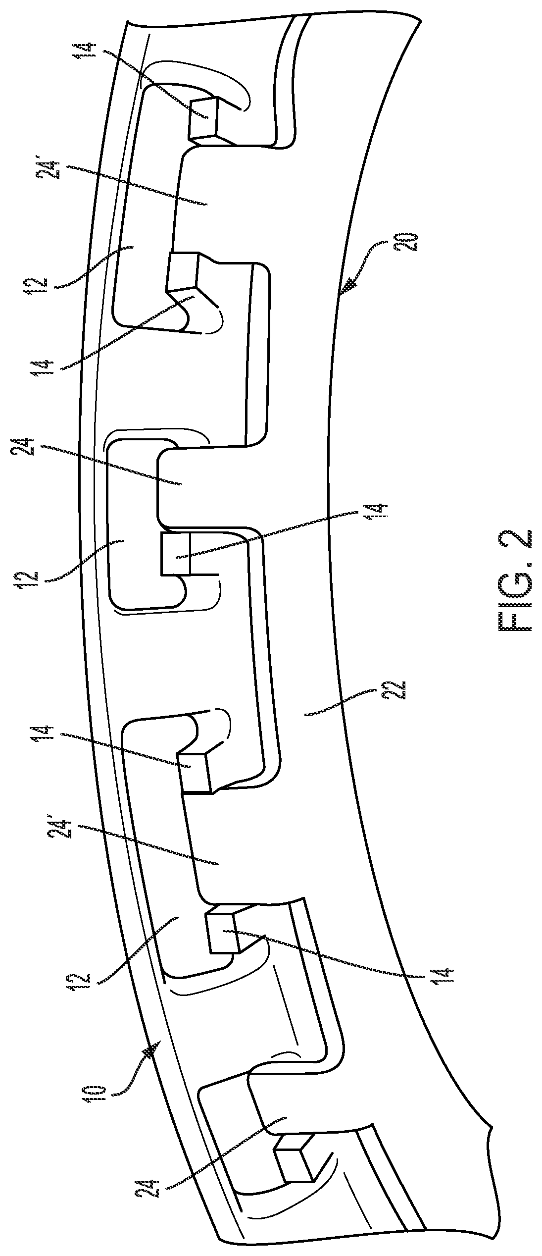 Patent US11815134 Figure 2 – Anti-rattle feature for clutch plate