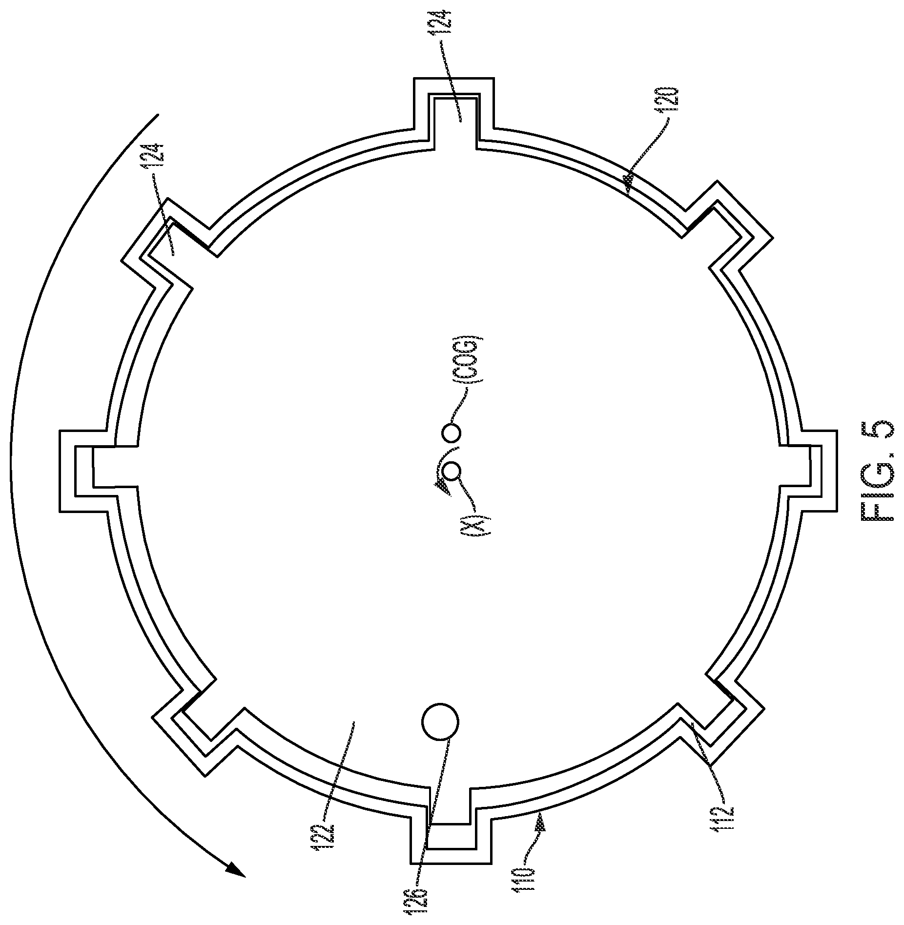 Patent US11815134 Figure 5 – Anti-rattle feature for clutch plate