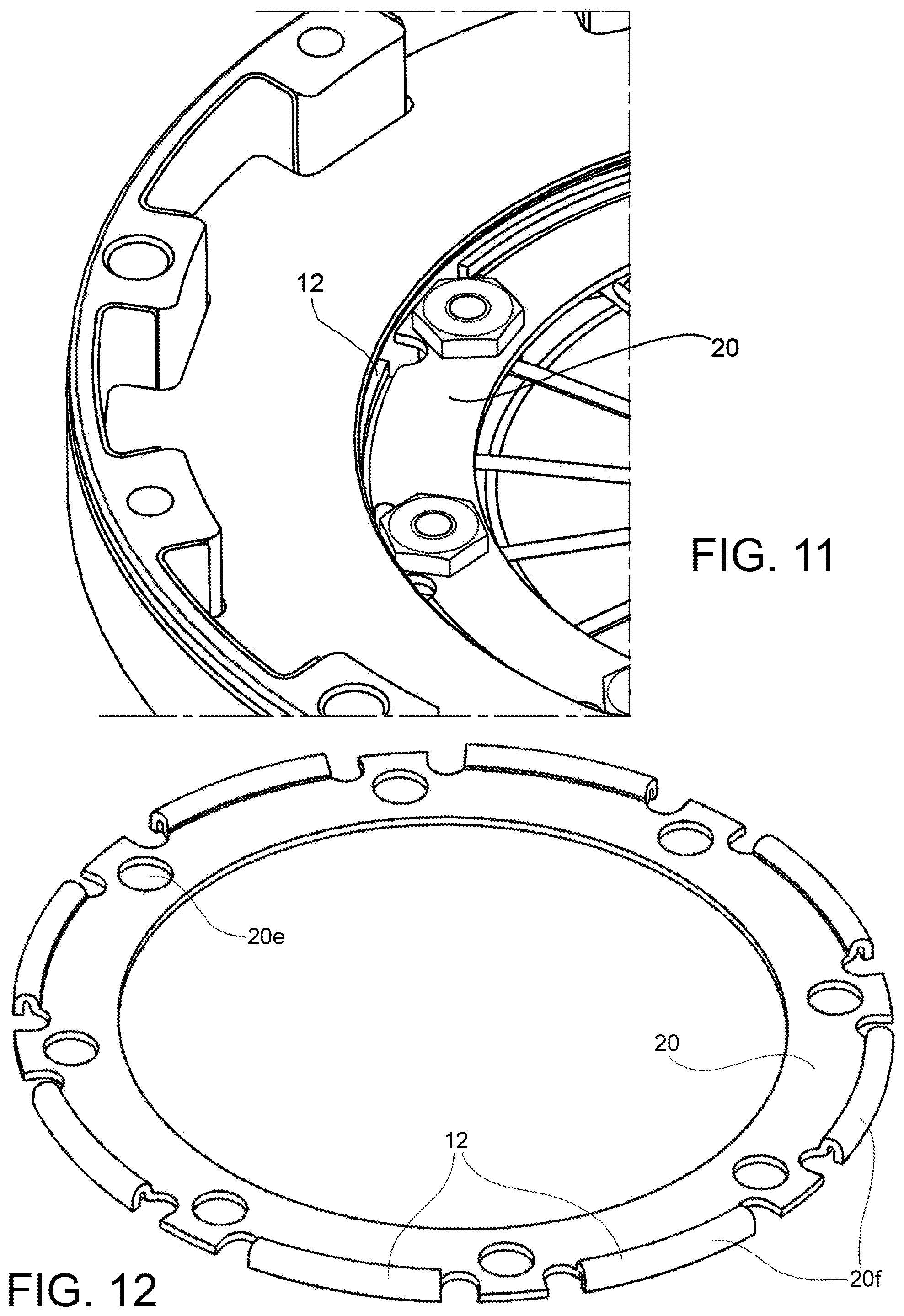 Patent US11815135 Figure 6 – Friction clutch for motor vehicles