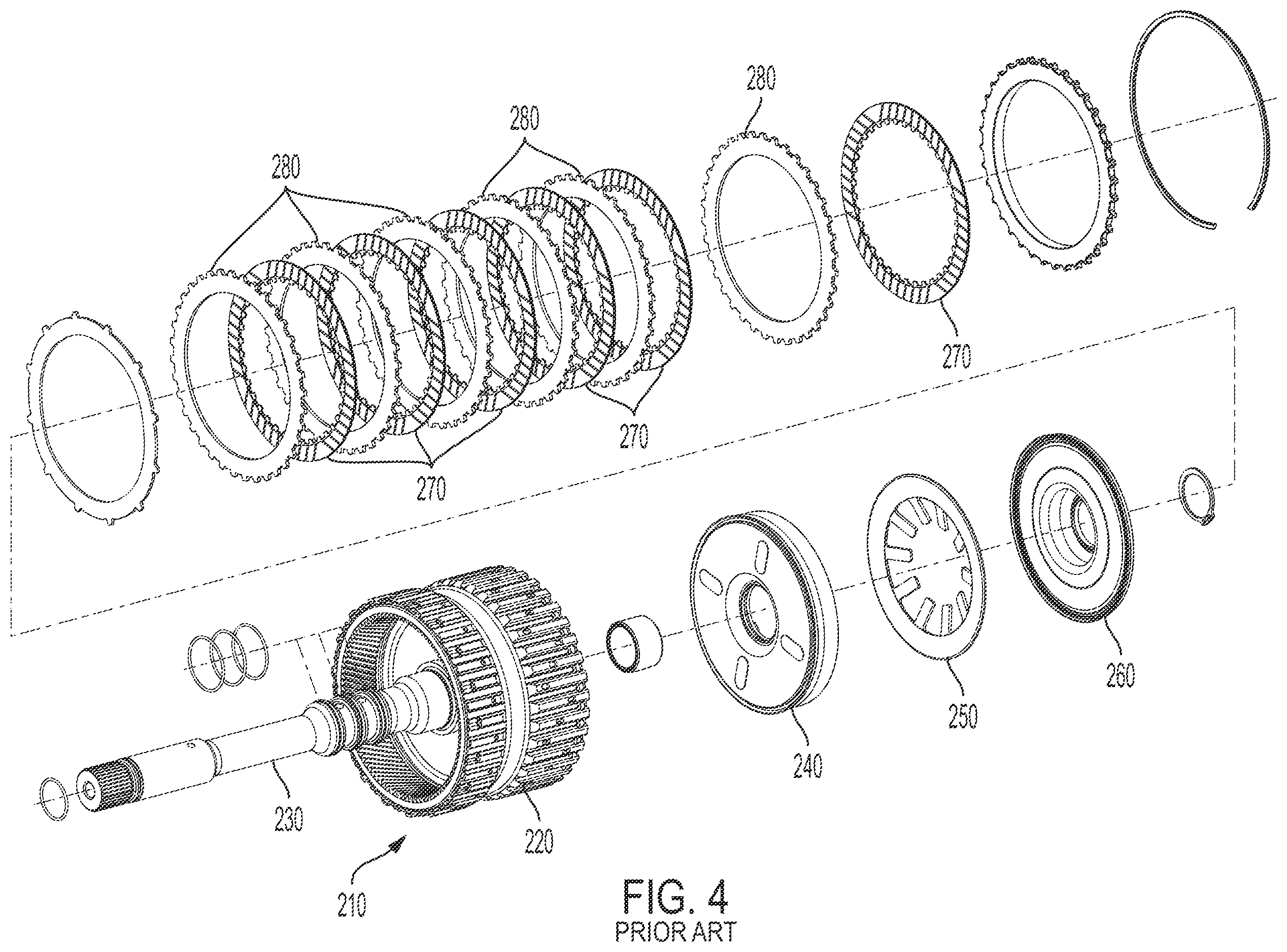 Patent US11815137 Figure 4 – Clutch hub assembly with improved oil flow