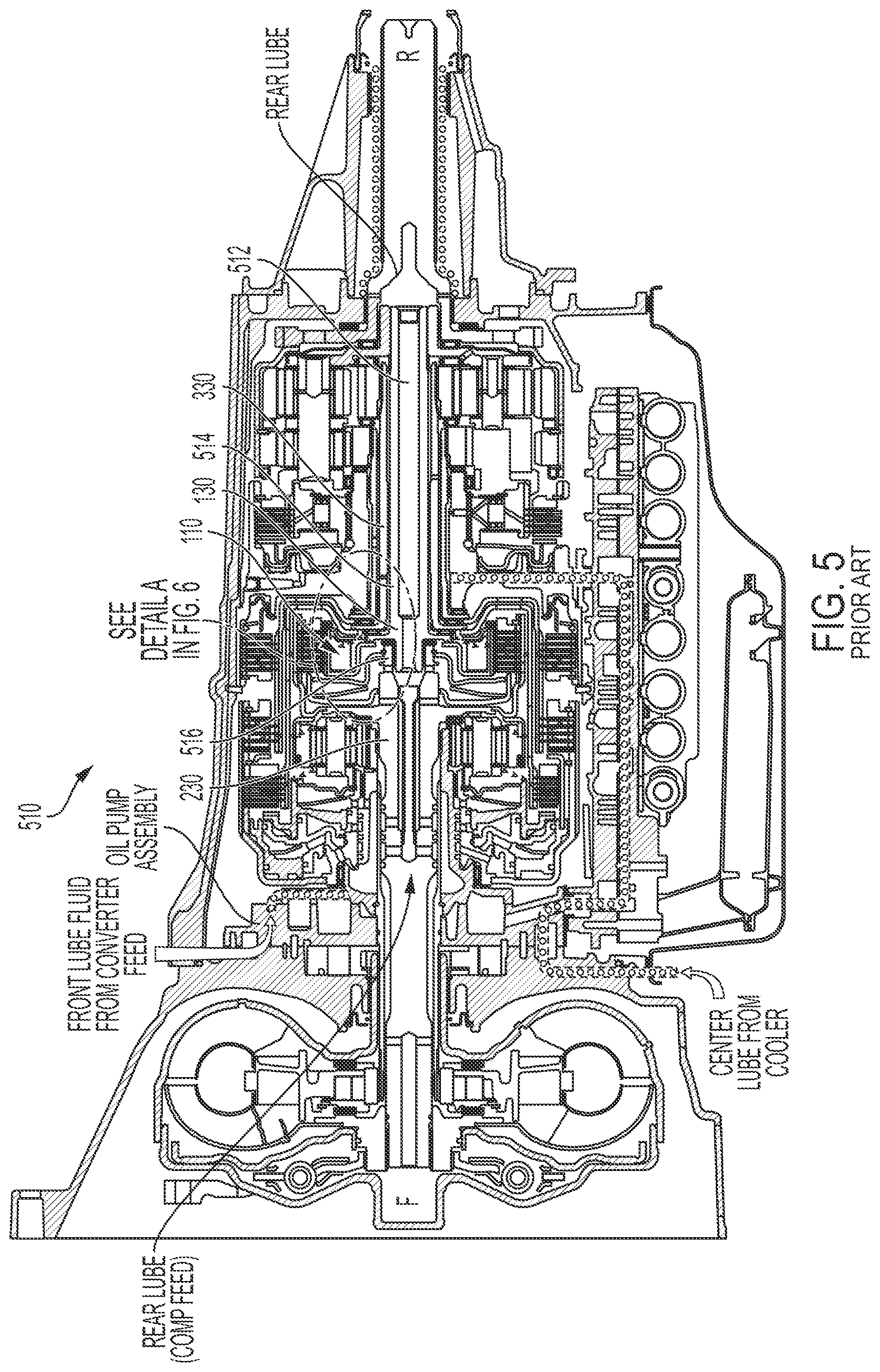 Patent US11815137 Figure 5 – Clutch hub assembly with improved oil flow