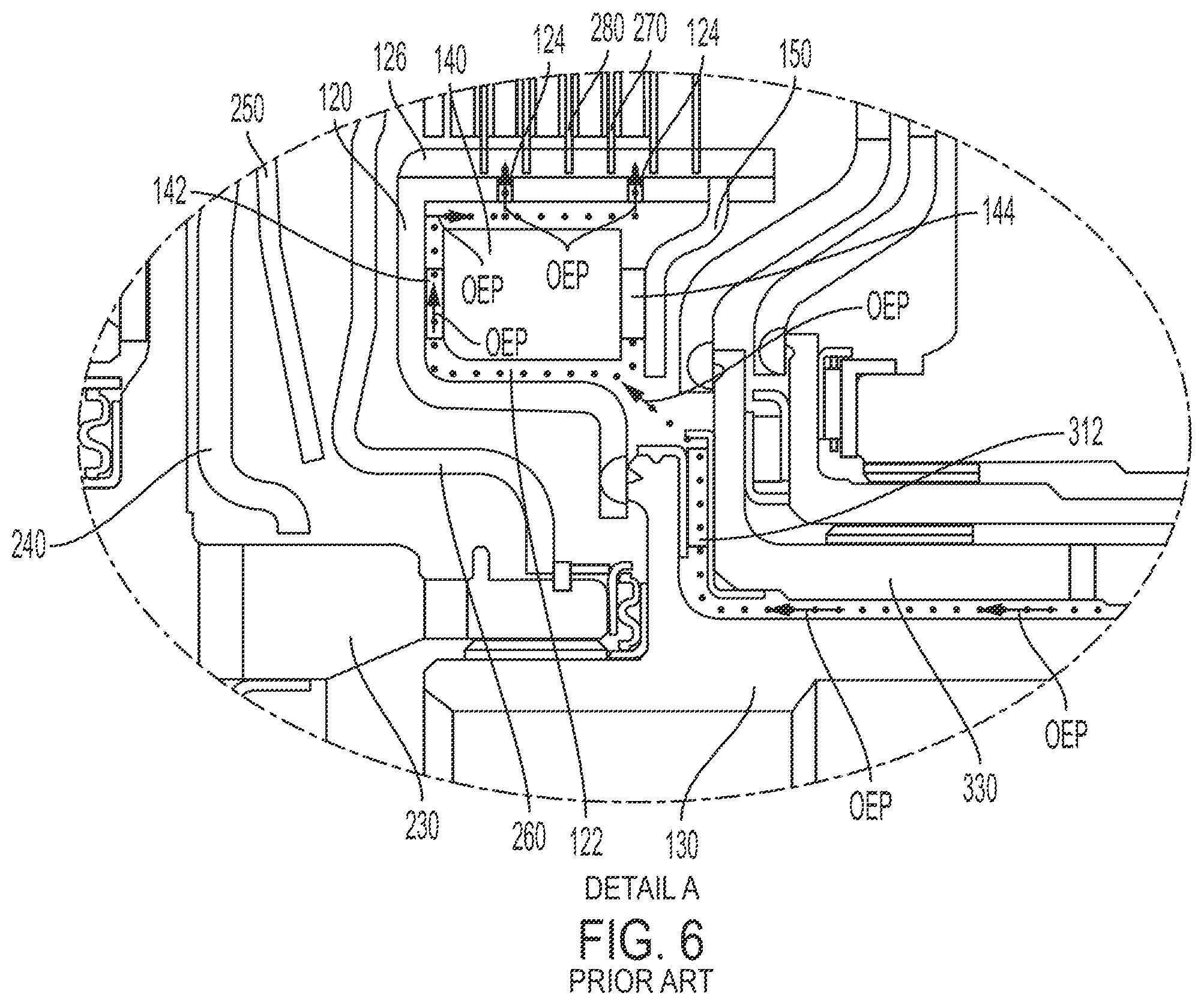 Patent US11815137 Figure 6 – Clutch hub assembly with improved oil flow