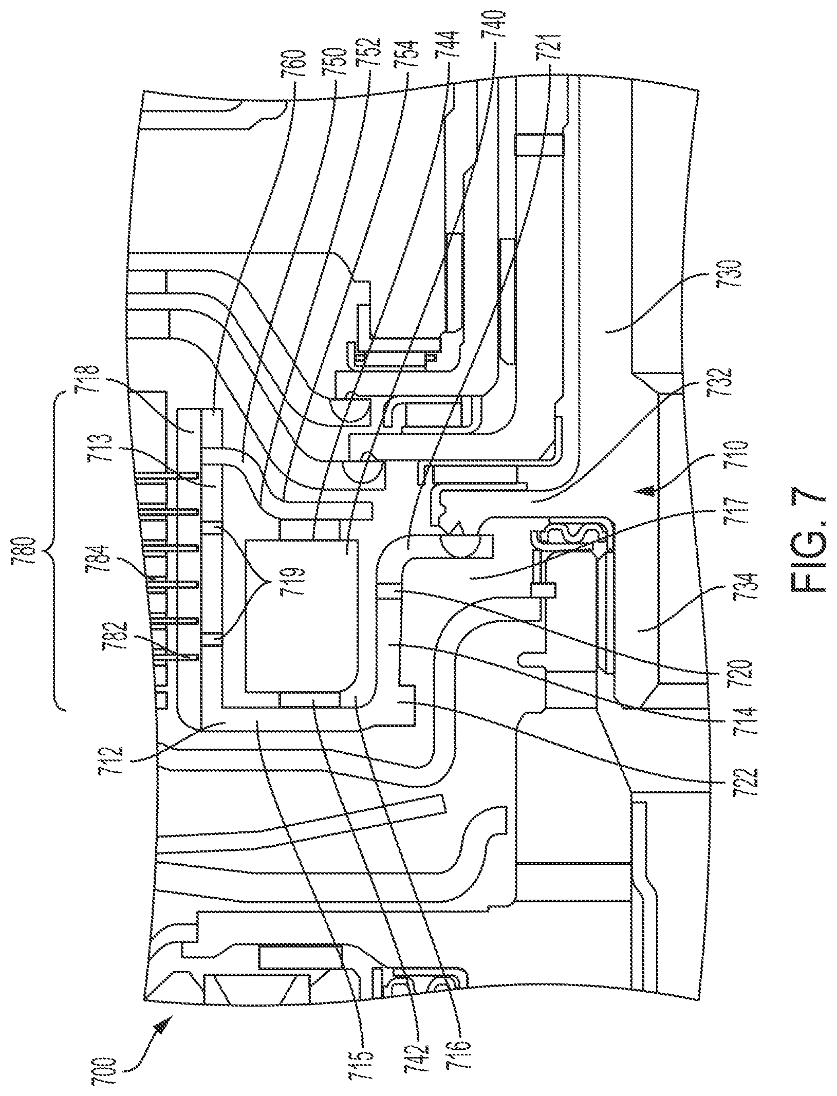Patent US11815137 Figure 7 – Clutch hub assembly with improved oil flow