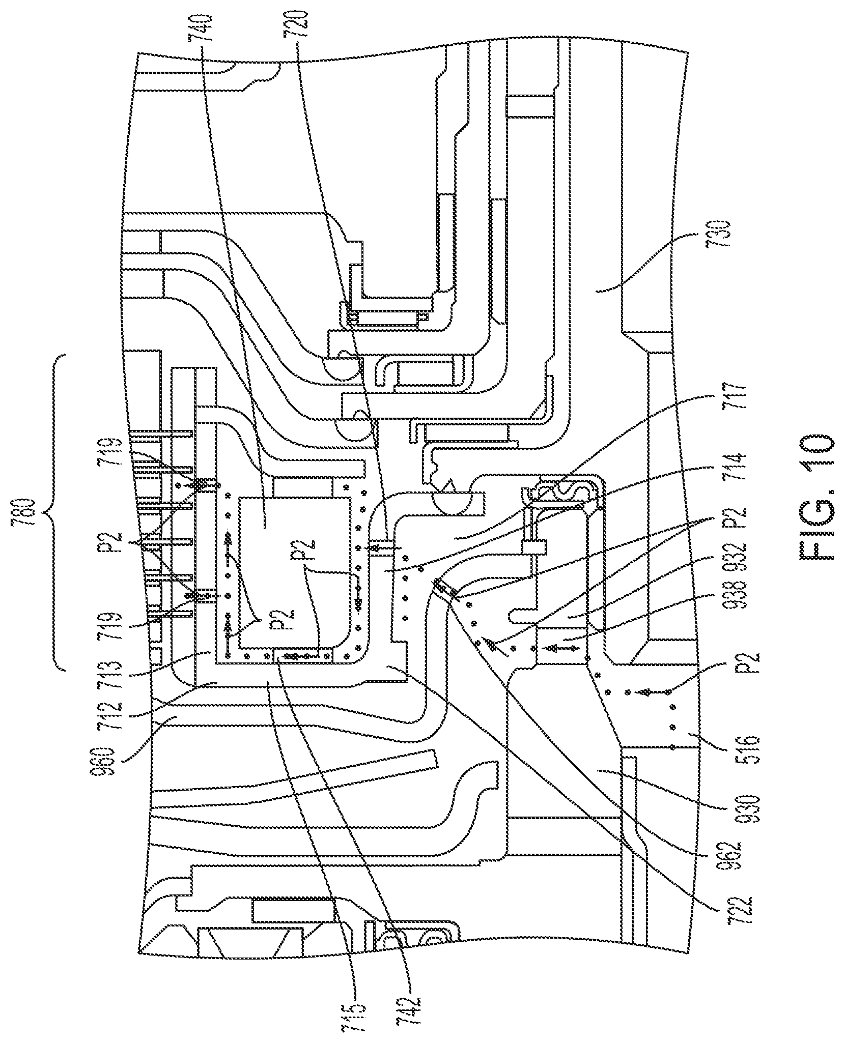 Patent US11815137 Figure 10 – Clutch hub assembly with improved oil flow