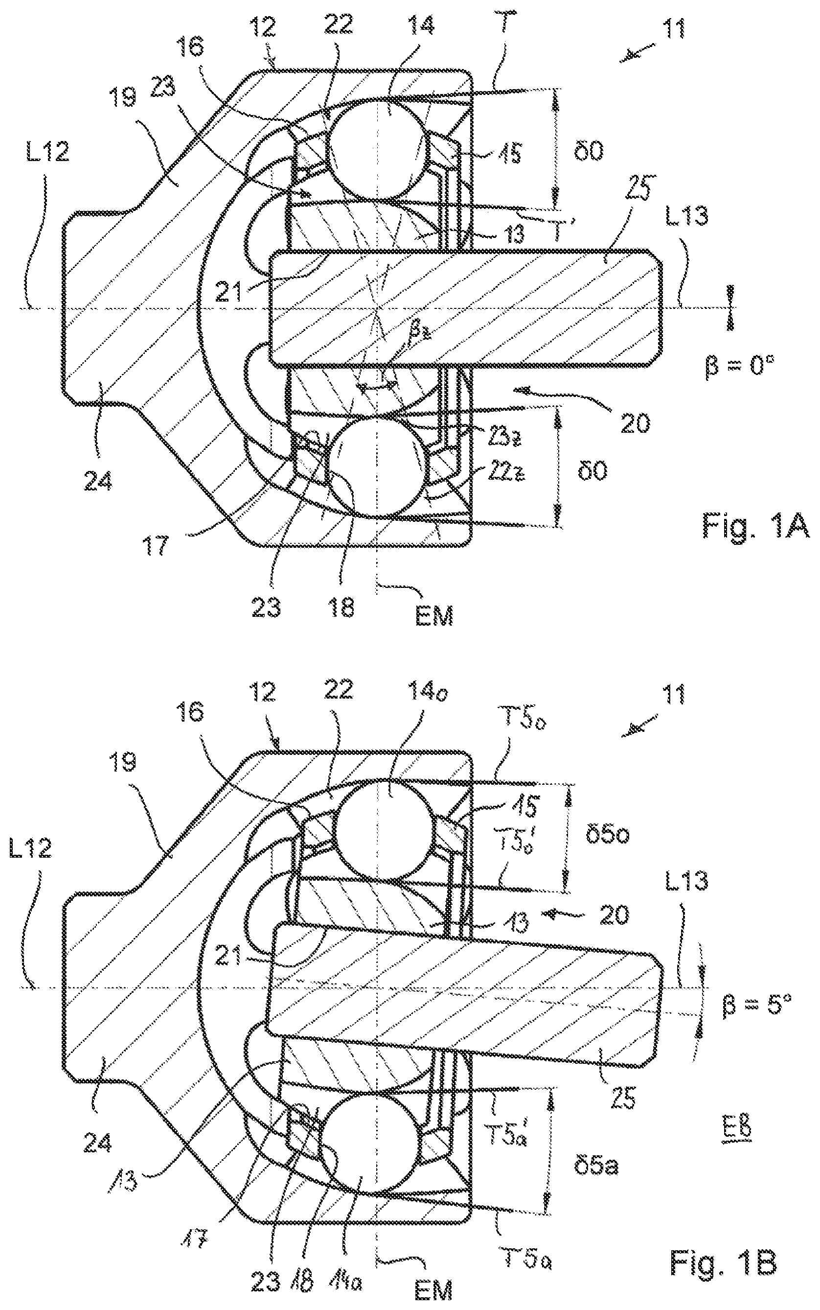 Patent US11815138 Figure 1 – Constant velocity joint