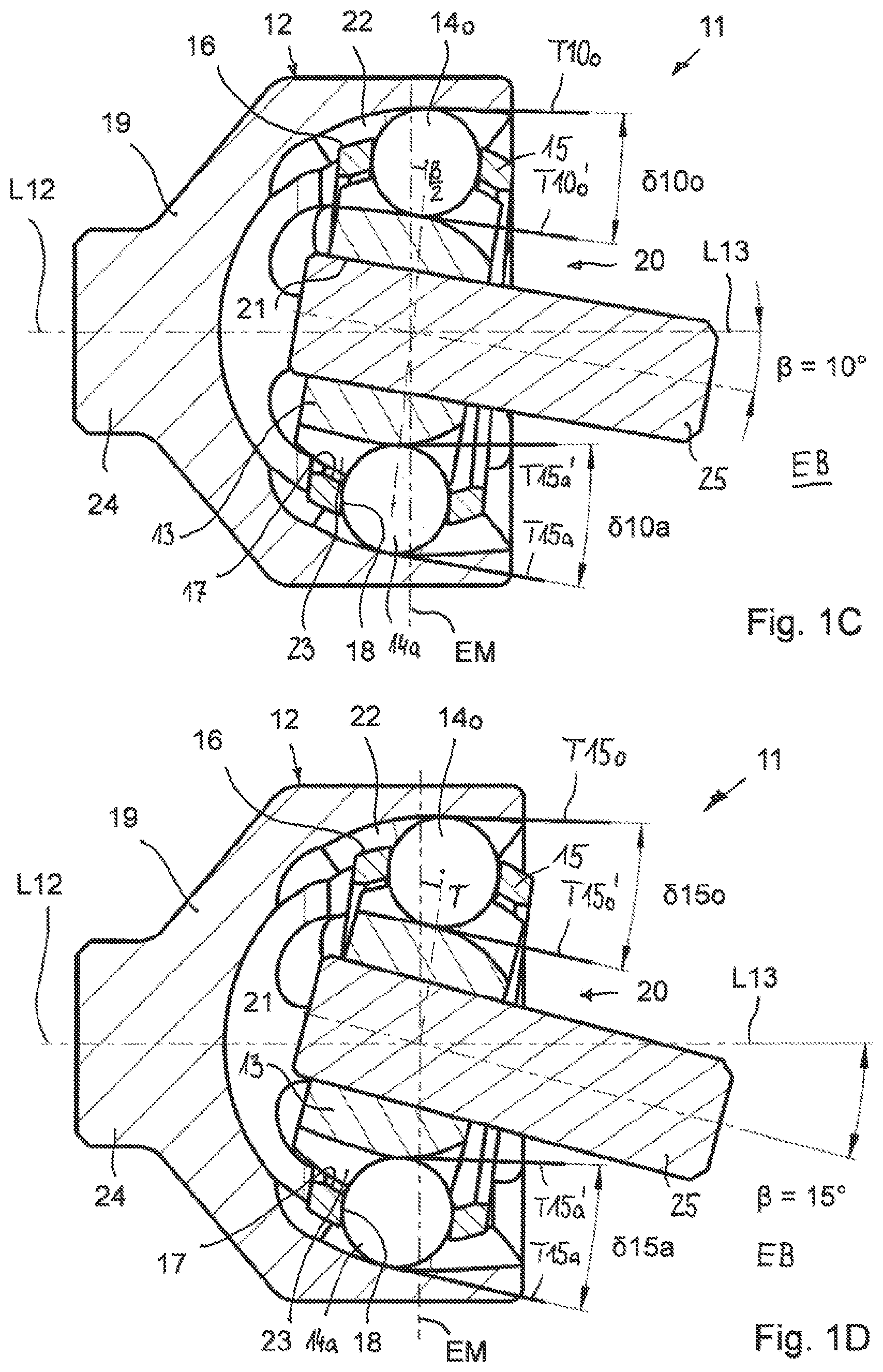 Patent US11815138 Figure 2 – Constant velocity joint