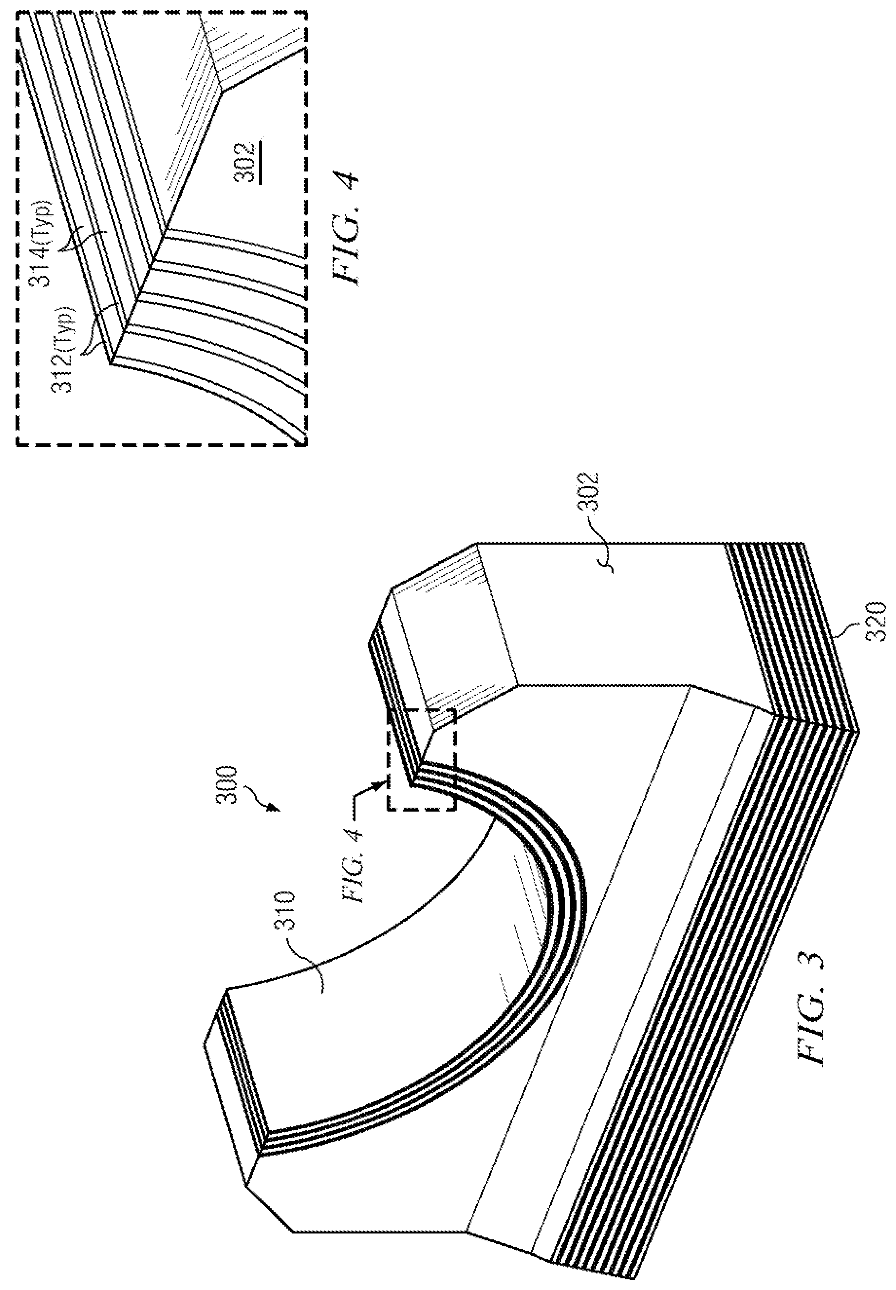 Patent US11815139 Figure 4 – PDM transmission with sliding contact between convex shaft pins and concave bearings surfaces
