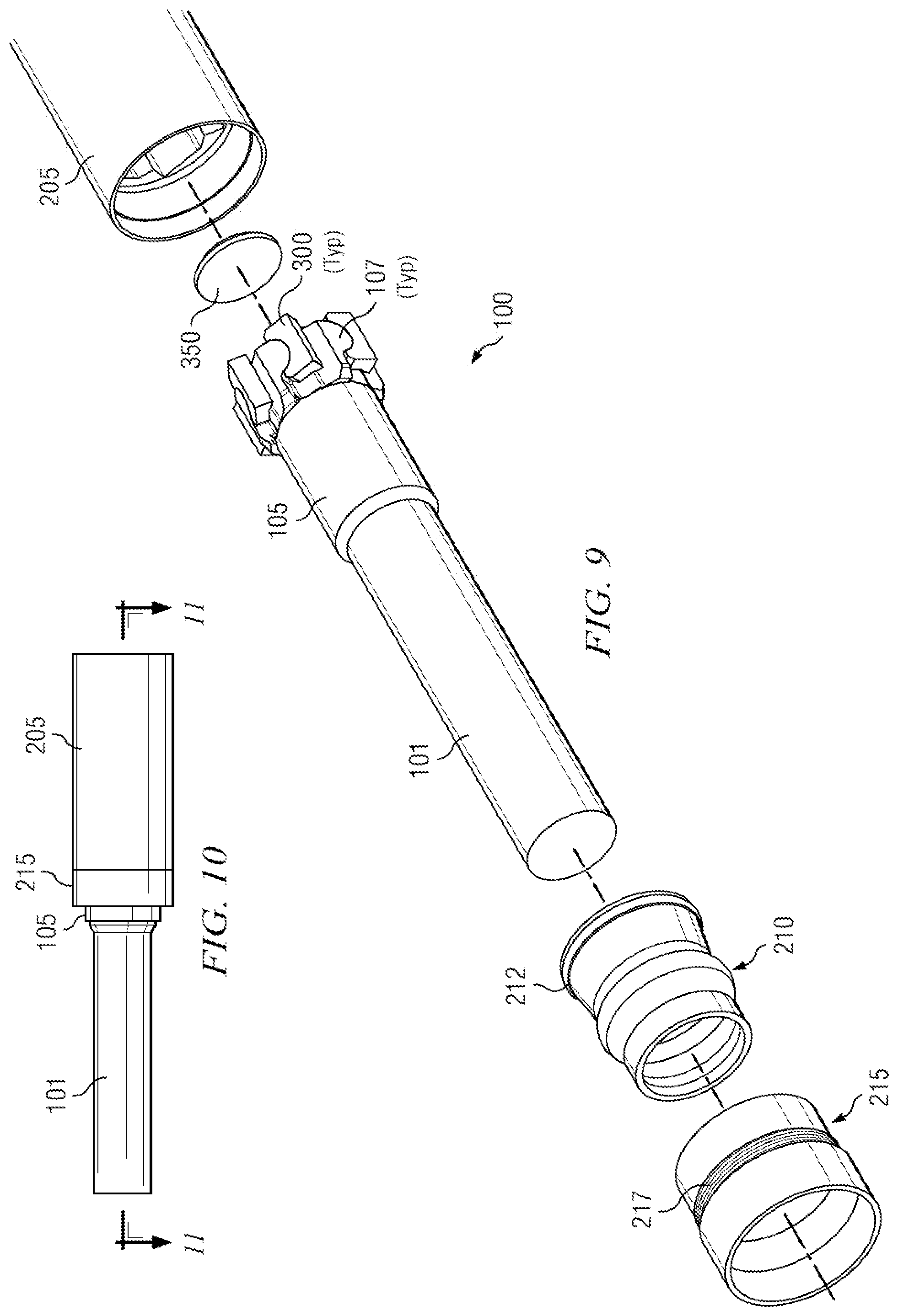 Patent US11815139 Figure 7 – PDM transmission with sliding contact between convex shaft pins and concave bearings surfaces