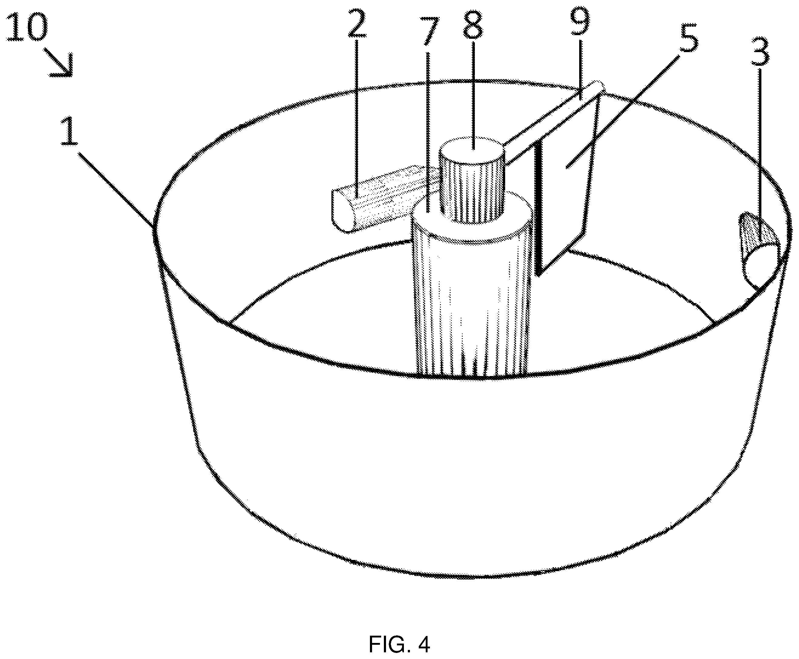 Patent US11815140 Figure 4 – Increasing mechanical advantage through the use of a rotating liquid