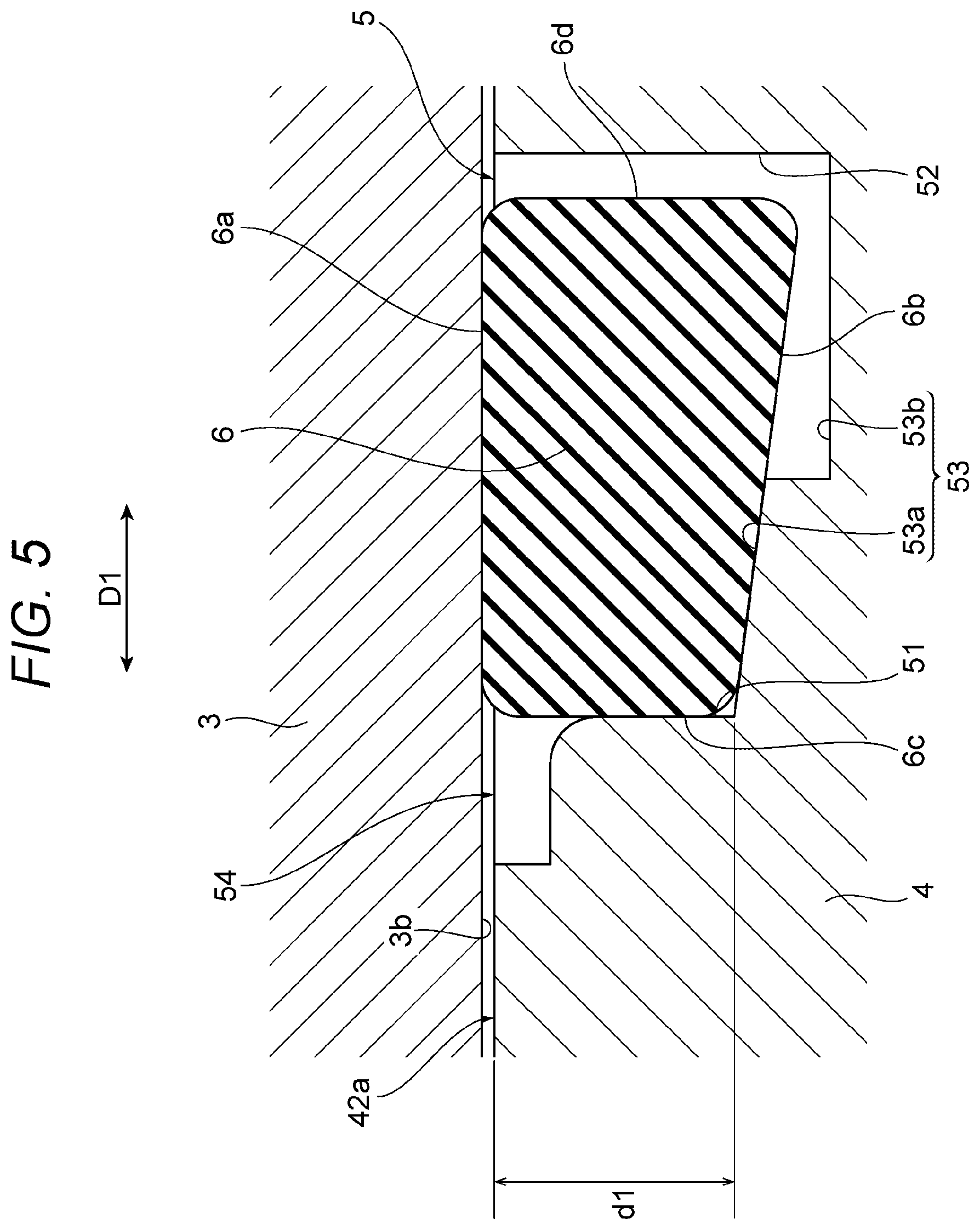 Patent US11815141 Figure 5 – Disk brake