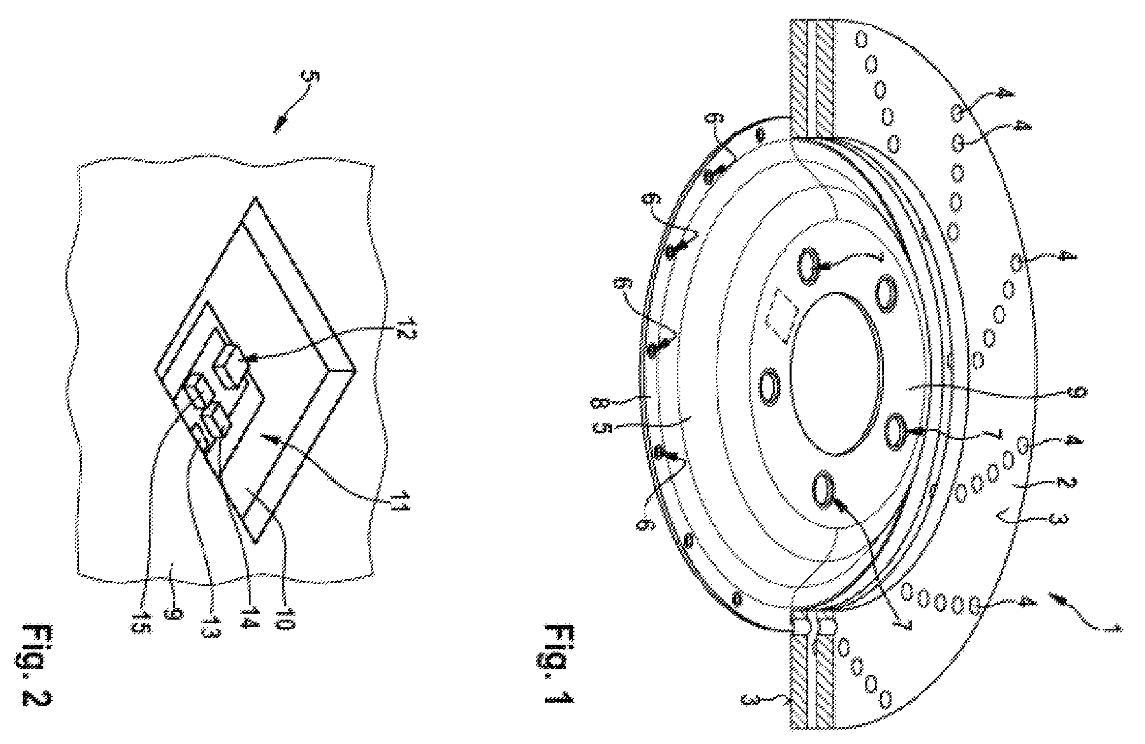 Patent US11815145 Figure 1 – Carrier pot for a brake disc, brake disc arrangement