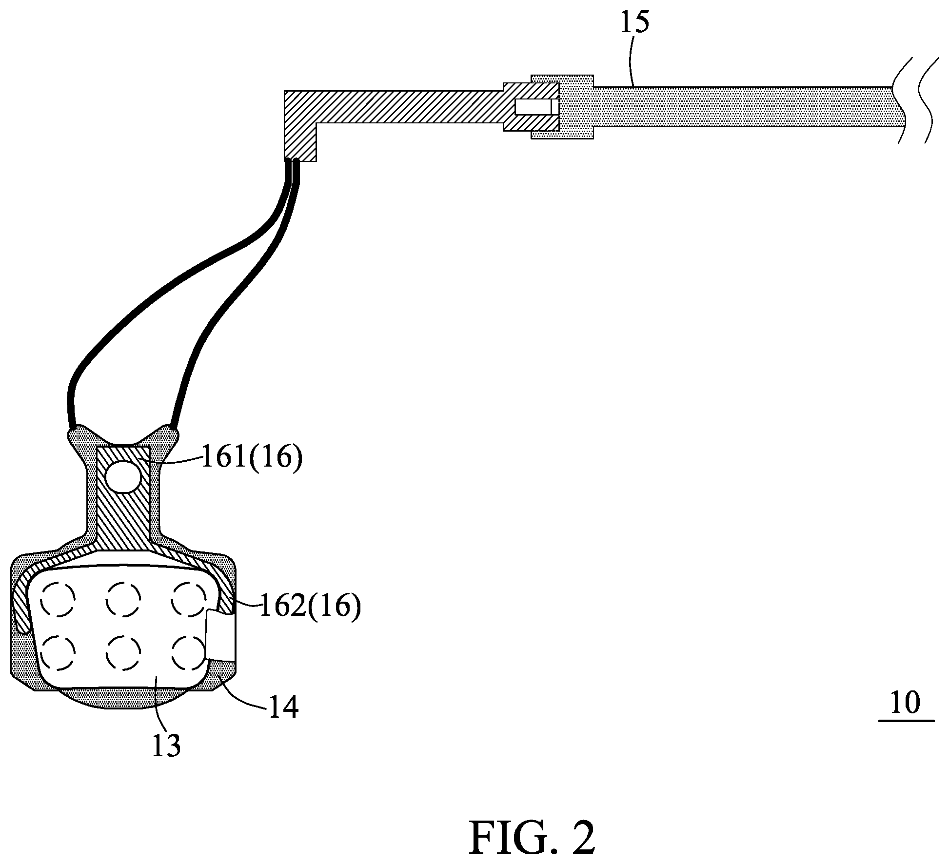 Patent US11815146 Figure 3 – Brake pad assembly
