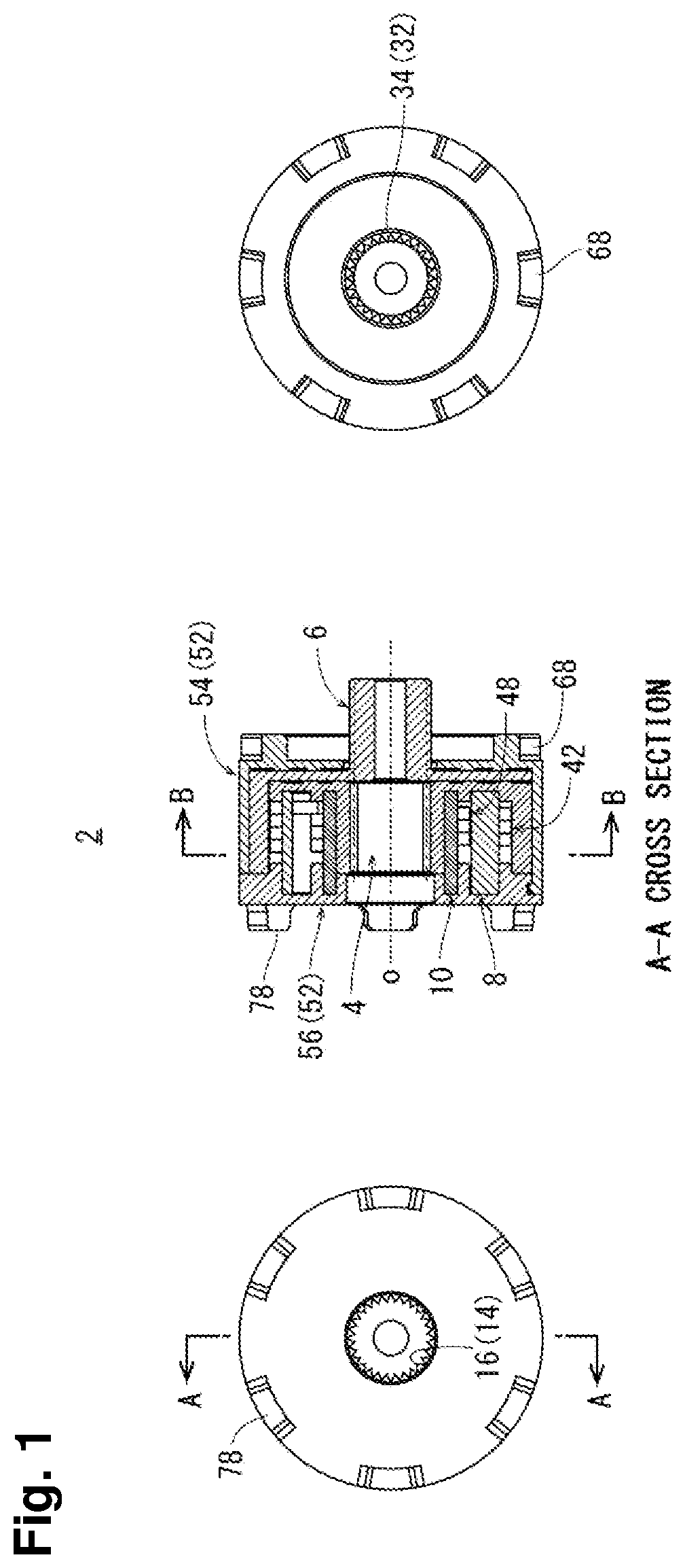 Patent US11815147 Figure 1 – Bidirectional torque limiter