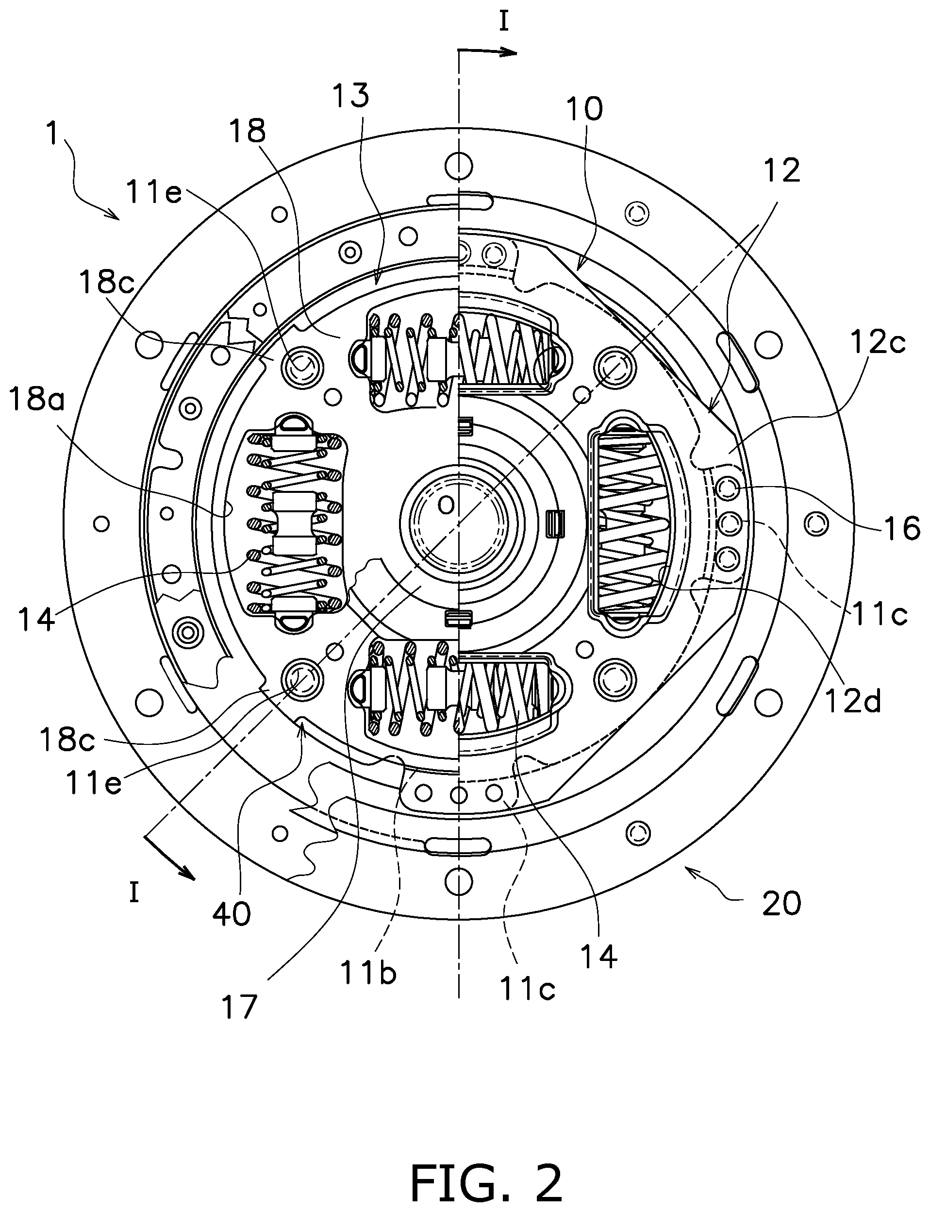 Patent US11815148 Figure 2 – Damper device