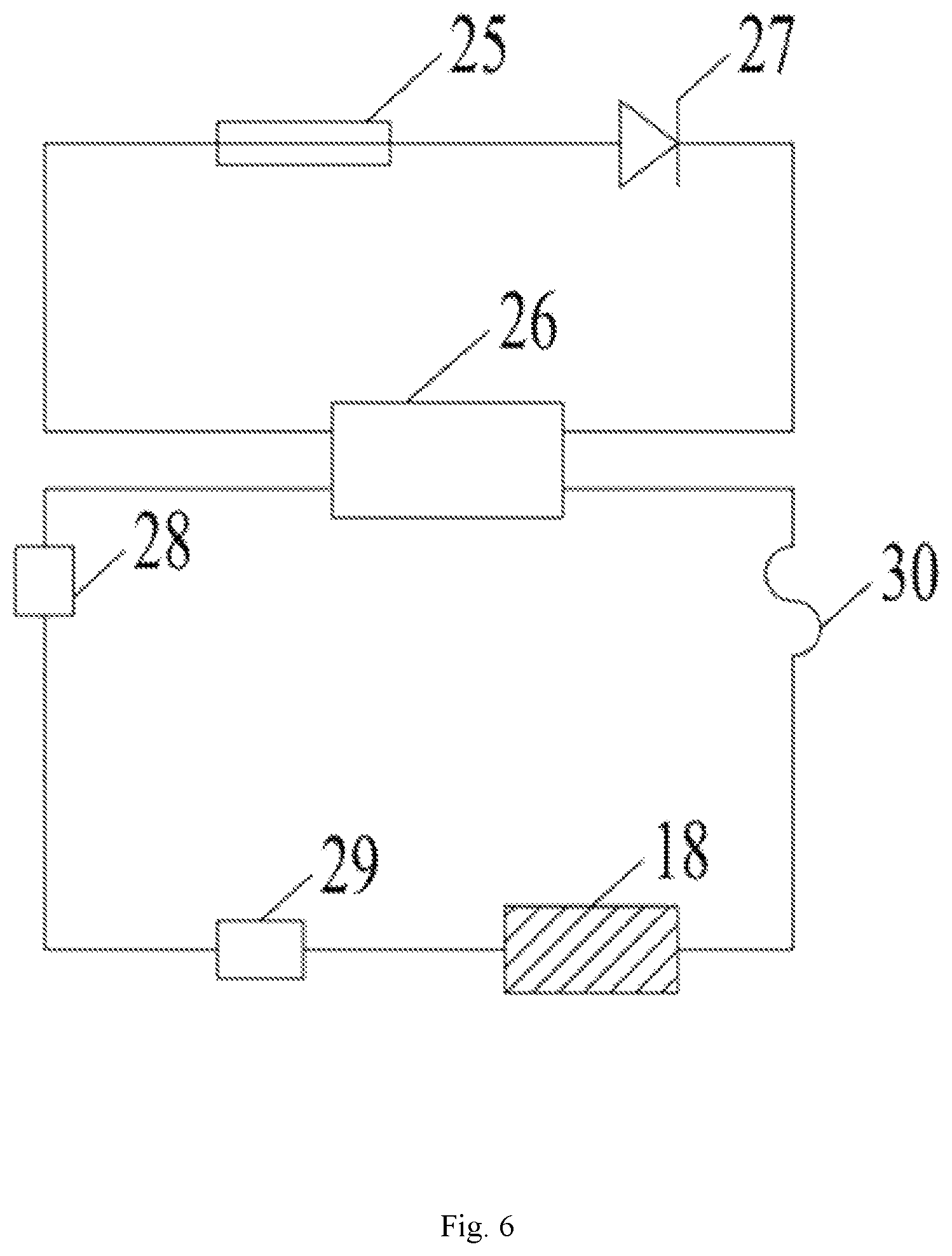 Patent US11815150 Figure 6 – Magnetostriction-based vibration suppression apparatus for steel pipe of power transmission tower and suppression method thereof