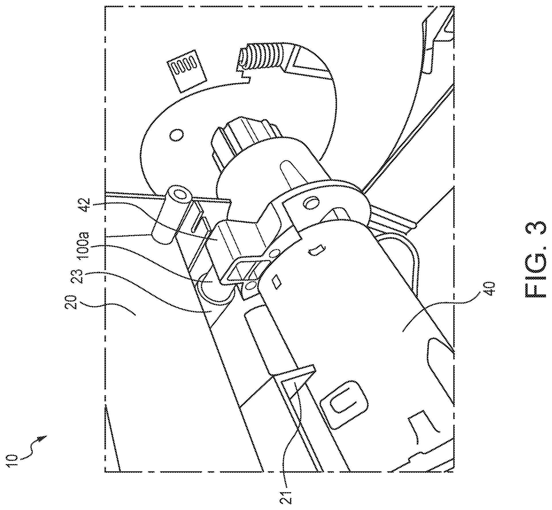 Patent US11815152 Figure 3 – Motor dampener and drive train for plumbing tools