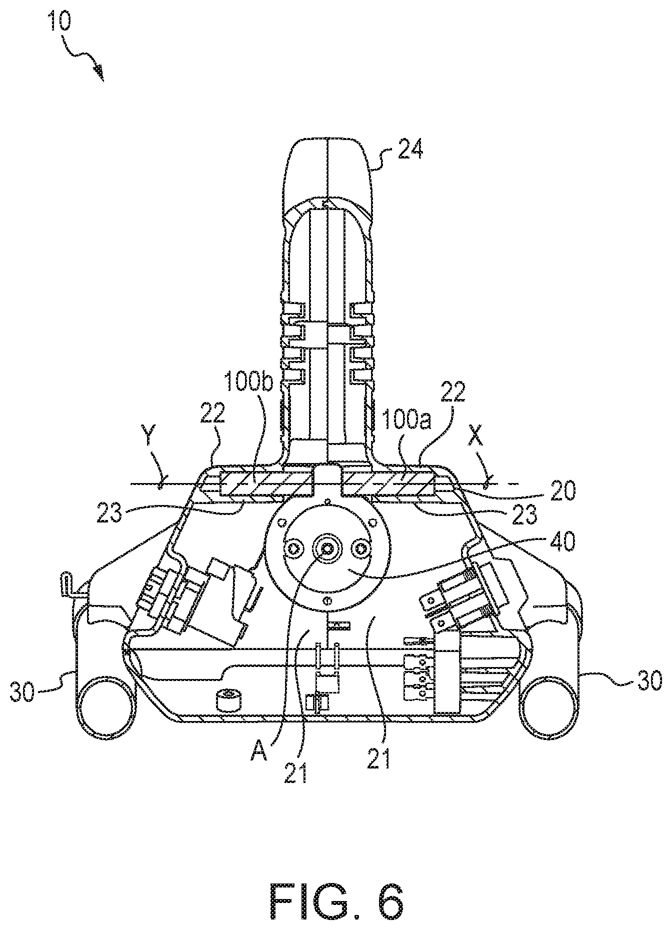 Patent US11815152 Figure 6 – Motor dampener and drive train for plumbing tools