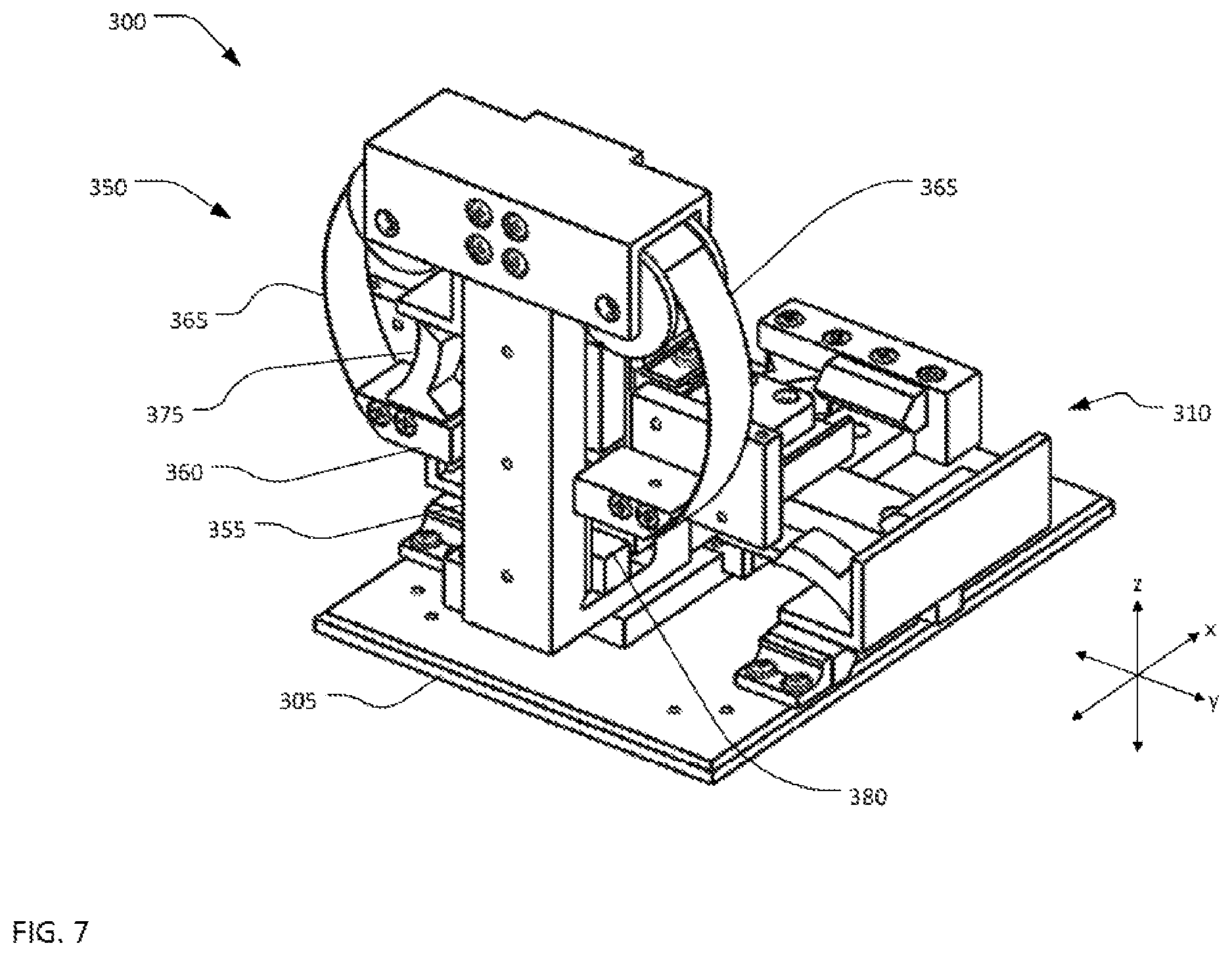 Patent US11815153 Figure 7 – Passive motion isolation system