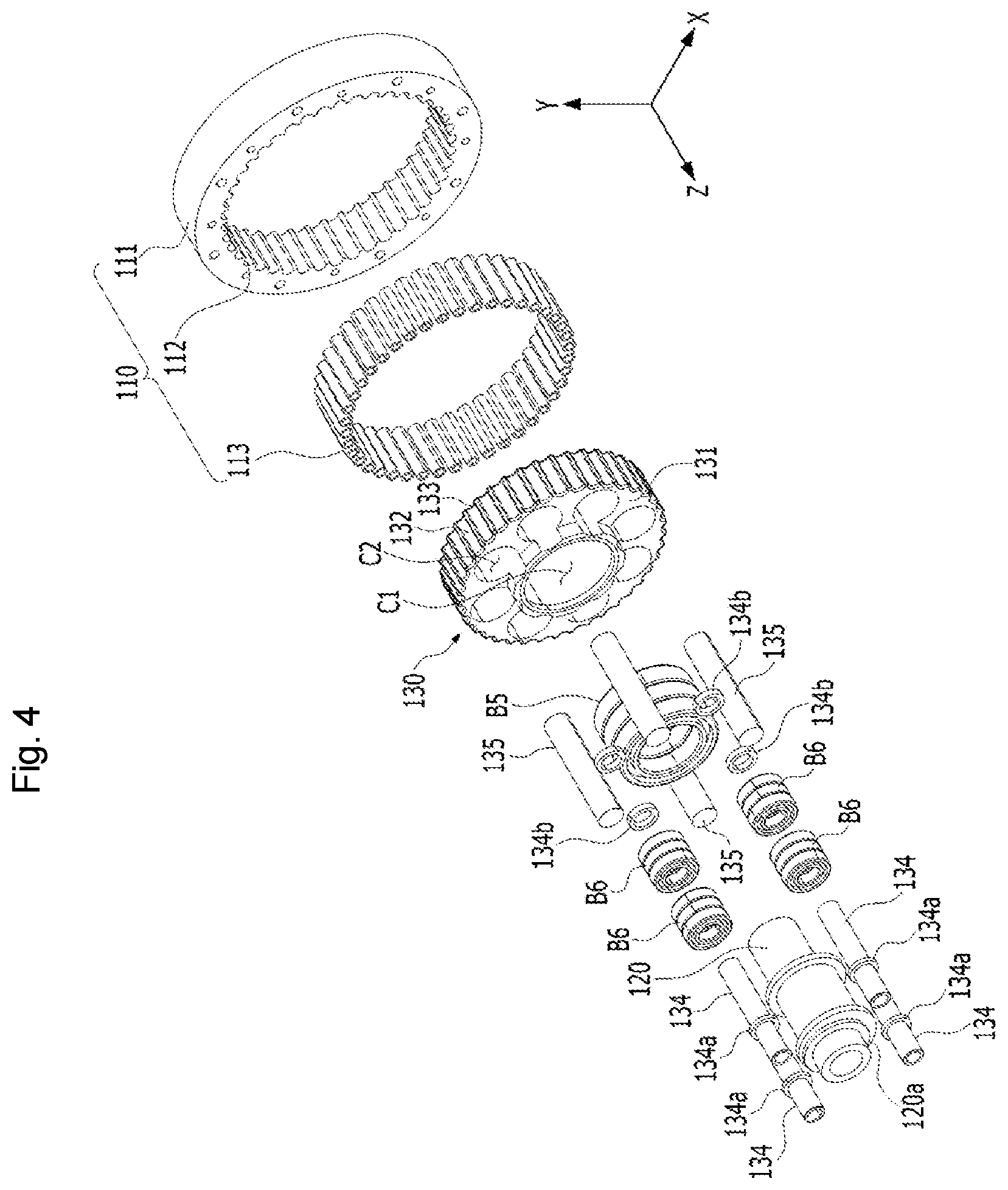 Patent US11815162 Figure 4 – Reducer