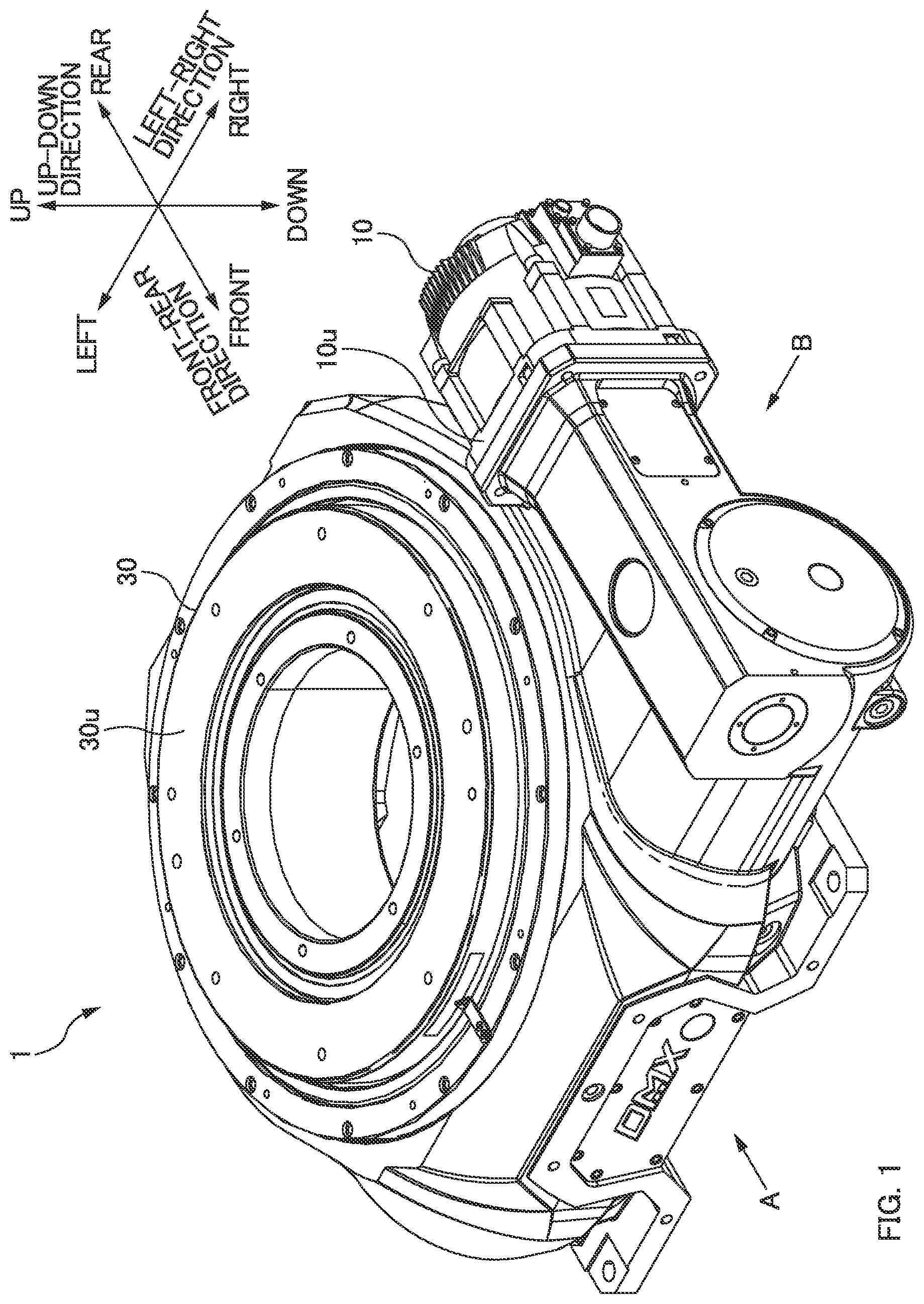 Patent US11815163 Figure 1 – Speed reducer