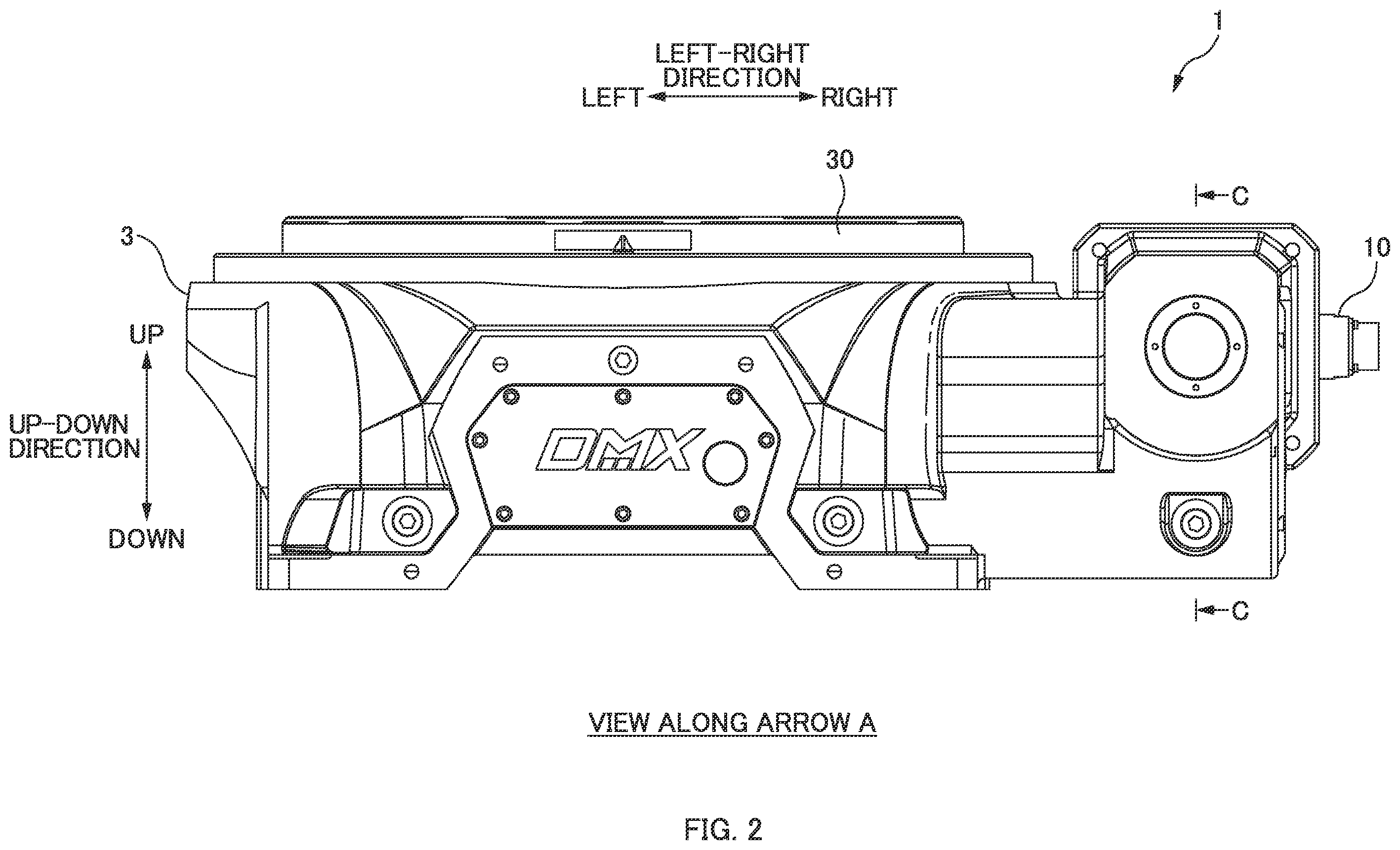 Patent US11815163 Figure 2 – Speed reducer