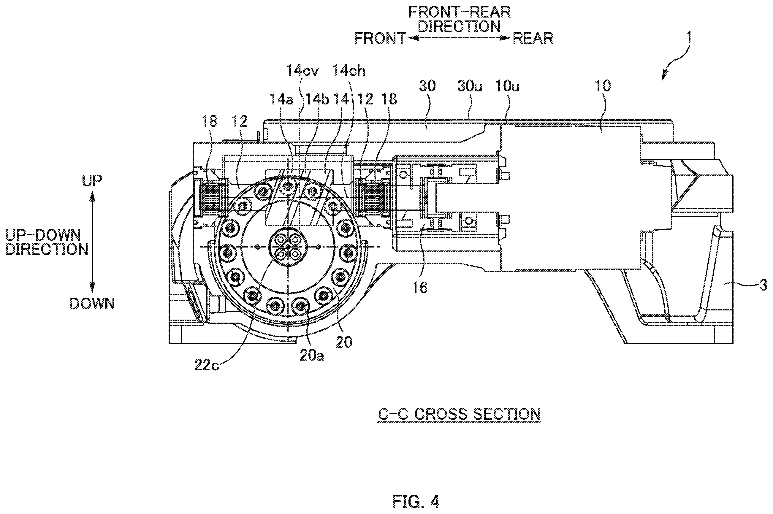 Patent US11815163 Figure 4 – Speed reducer