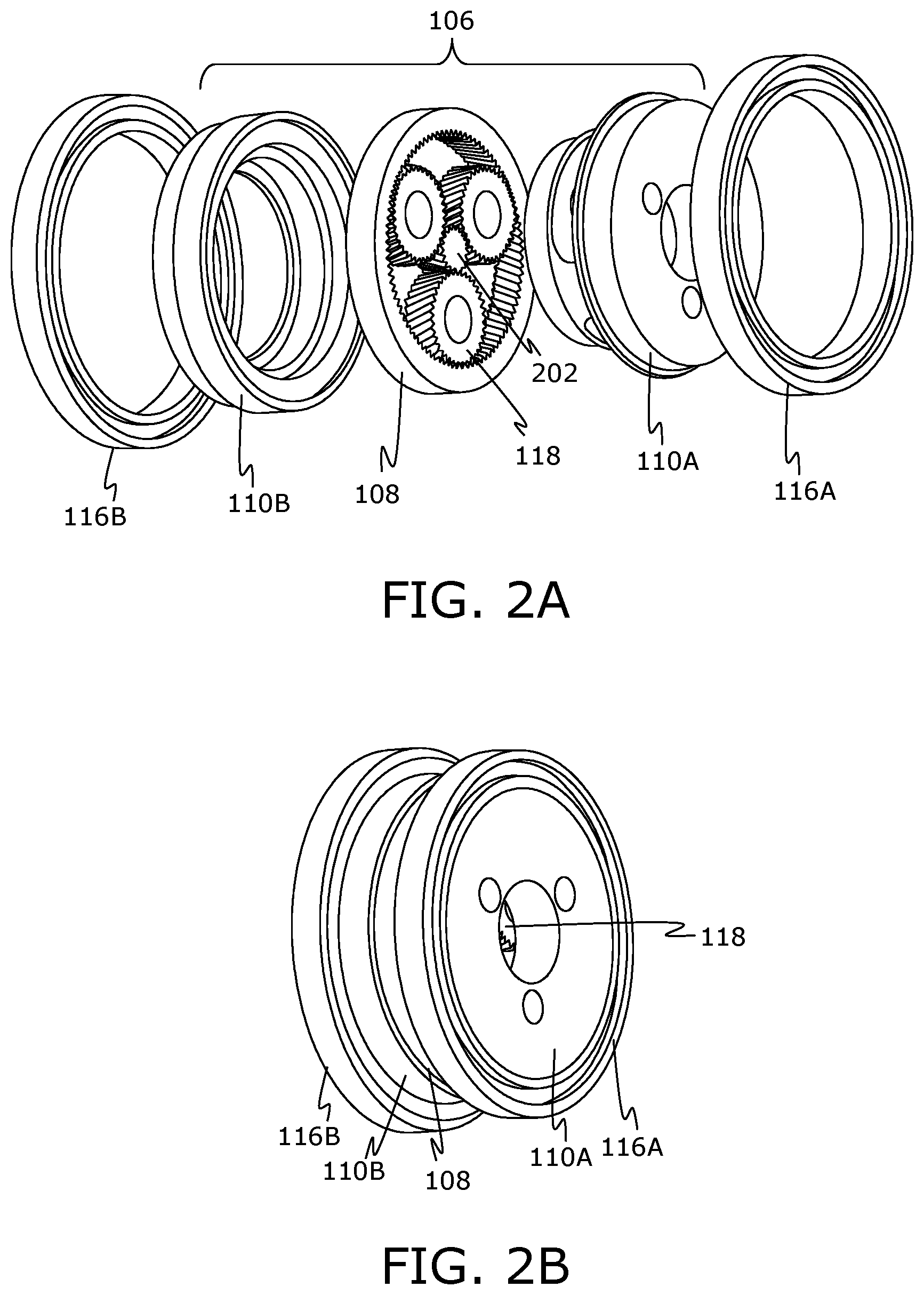 Patent US11815164 Figure 2 – Configurable seamless shift gearbox and electromechanical system