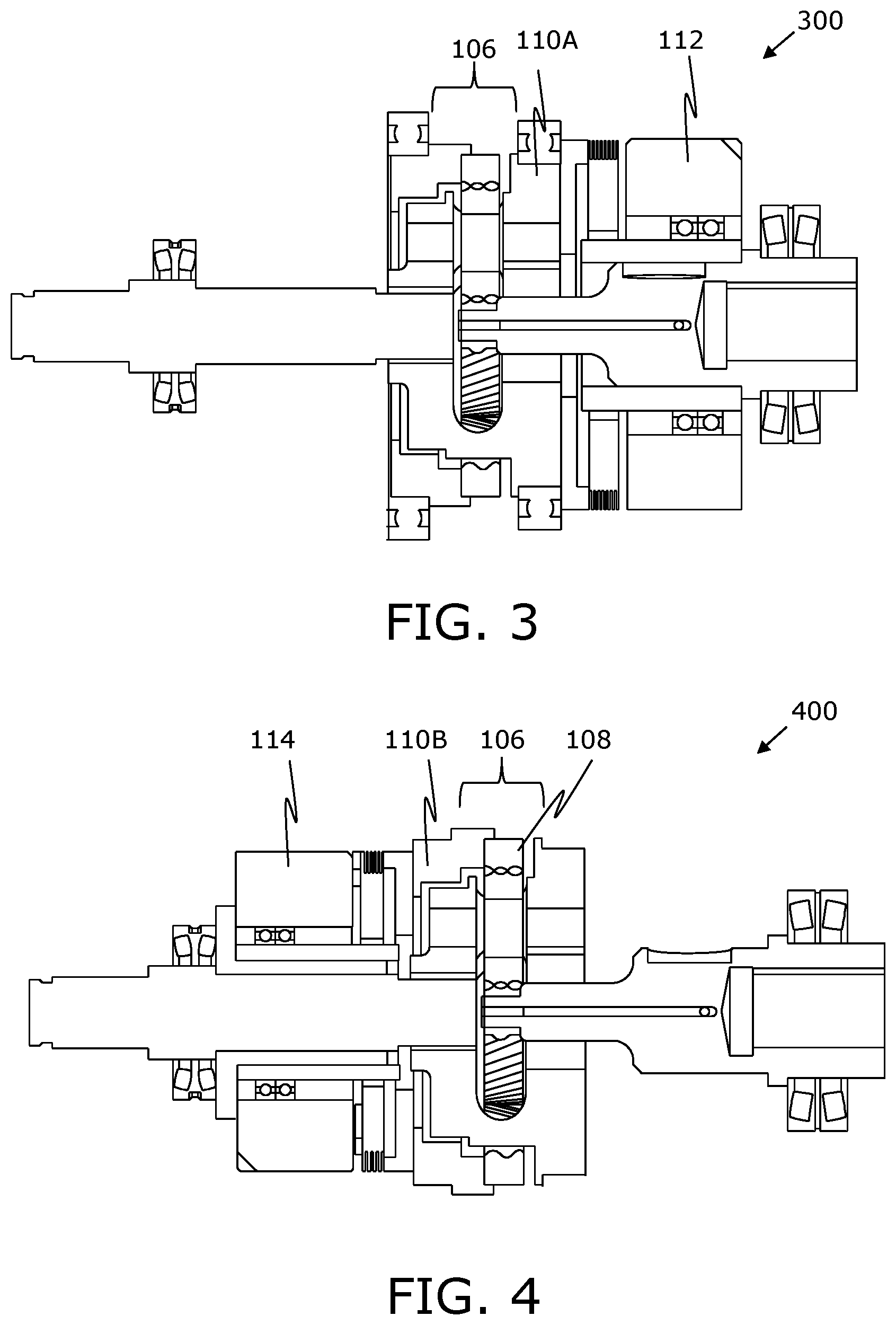 Patent US11815164 Figure 4 – Configurable seamless shift gearbox and electromechanical system