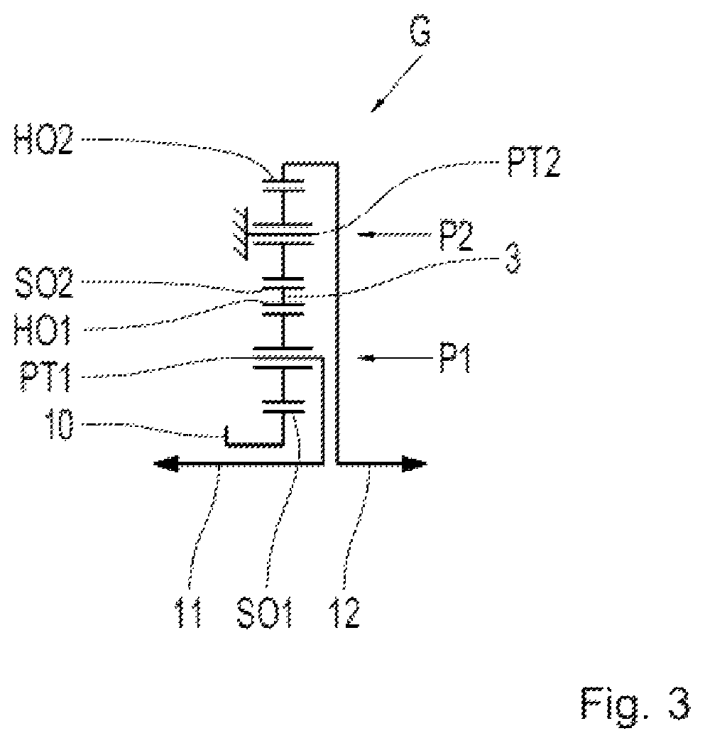 Patent US11815169 Figure 7 – Transmission, drive train and vehicle having a transmission