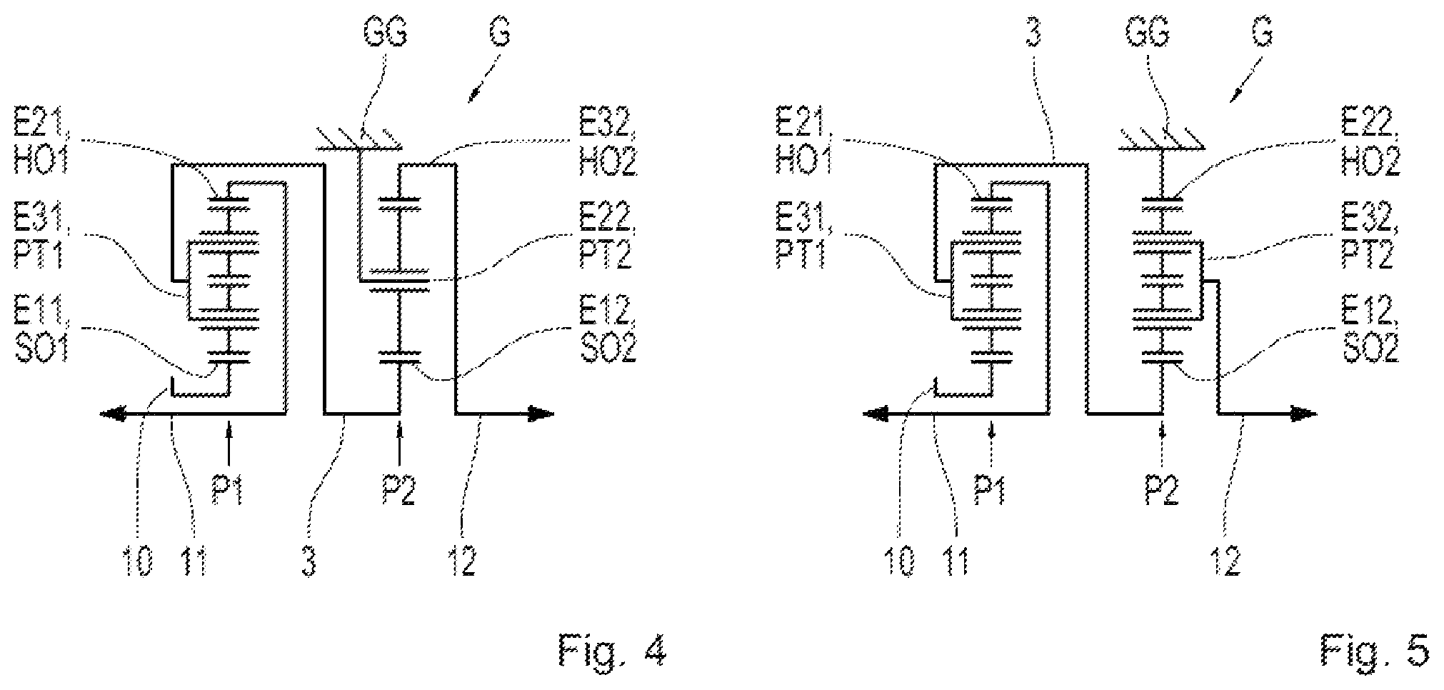 Patent US11815169 Figure 8 – Transmission, drive train and vehicle having a transmission
