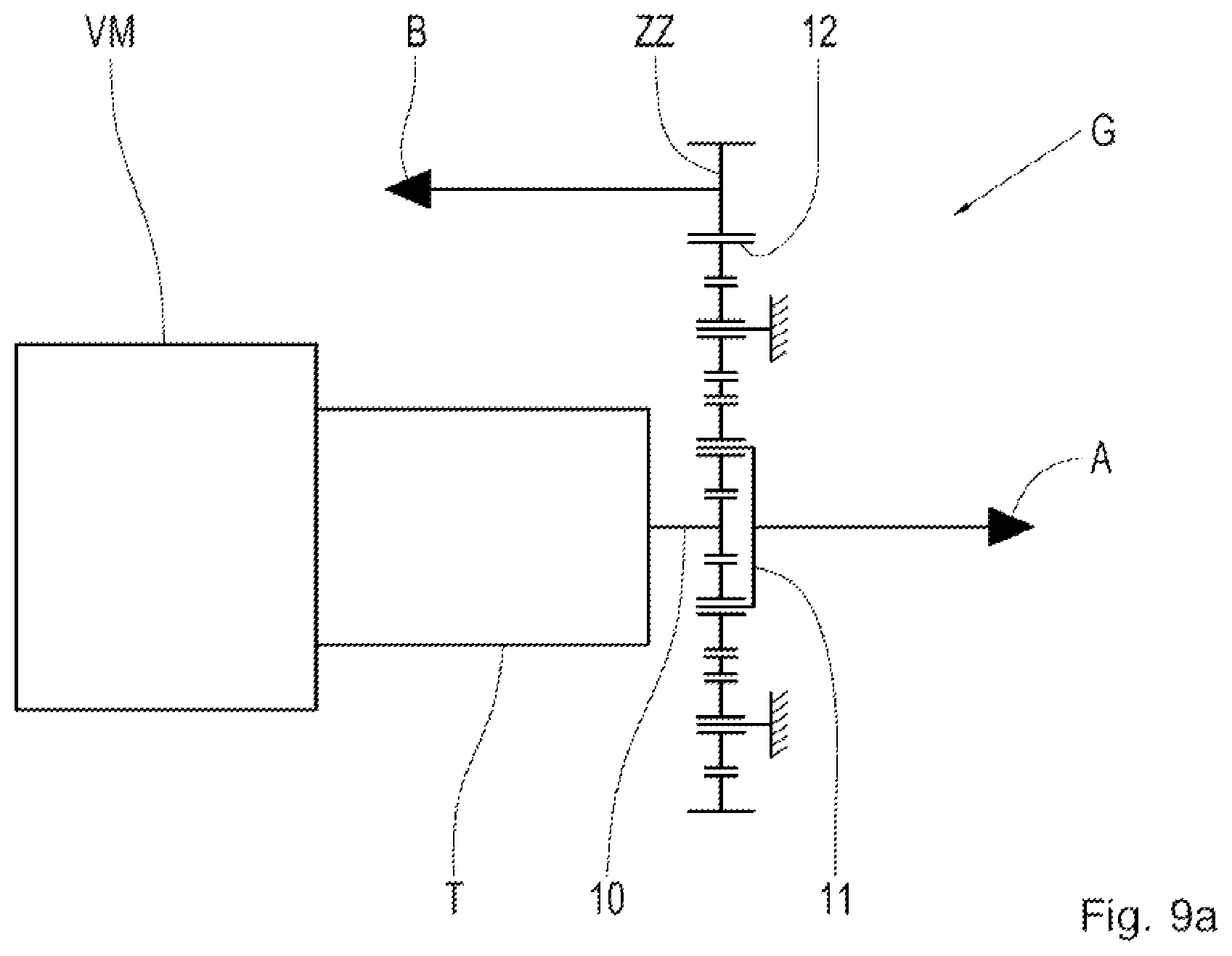 Patent US11815169 Figure 12 – Transmission, drive train and vehicle having a transmission