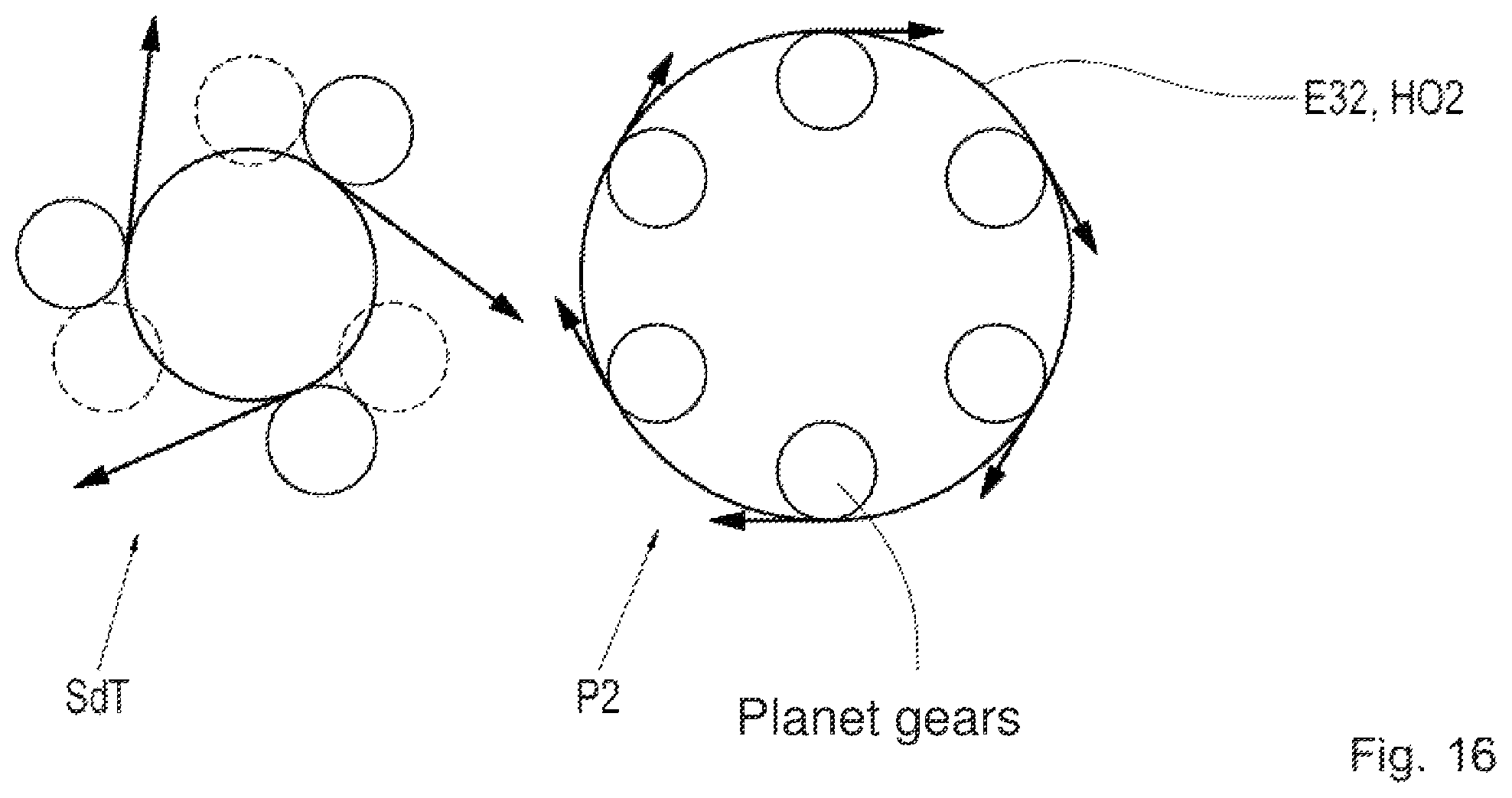 Patent US11815169 Figure 19 – Transmission, drive train and vehicle having a transmission