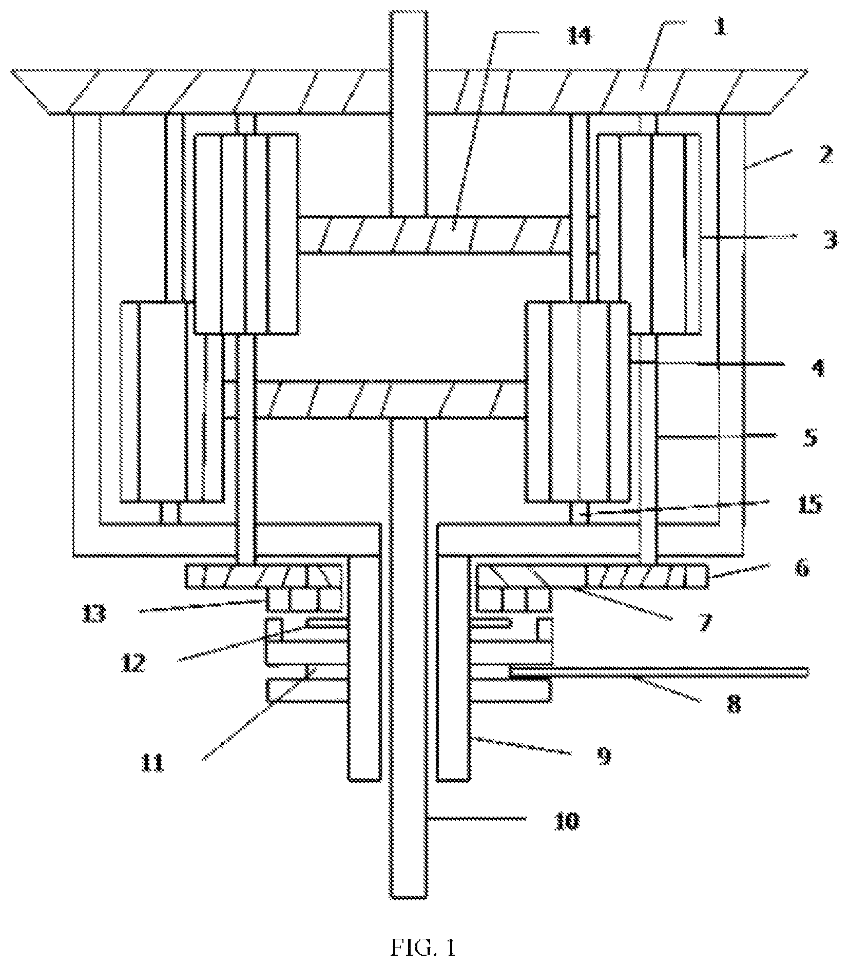 Patent US11815170 Figure 1 – Differential locking mechanism