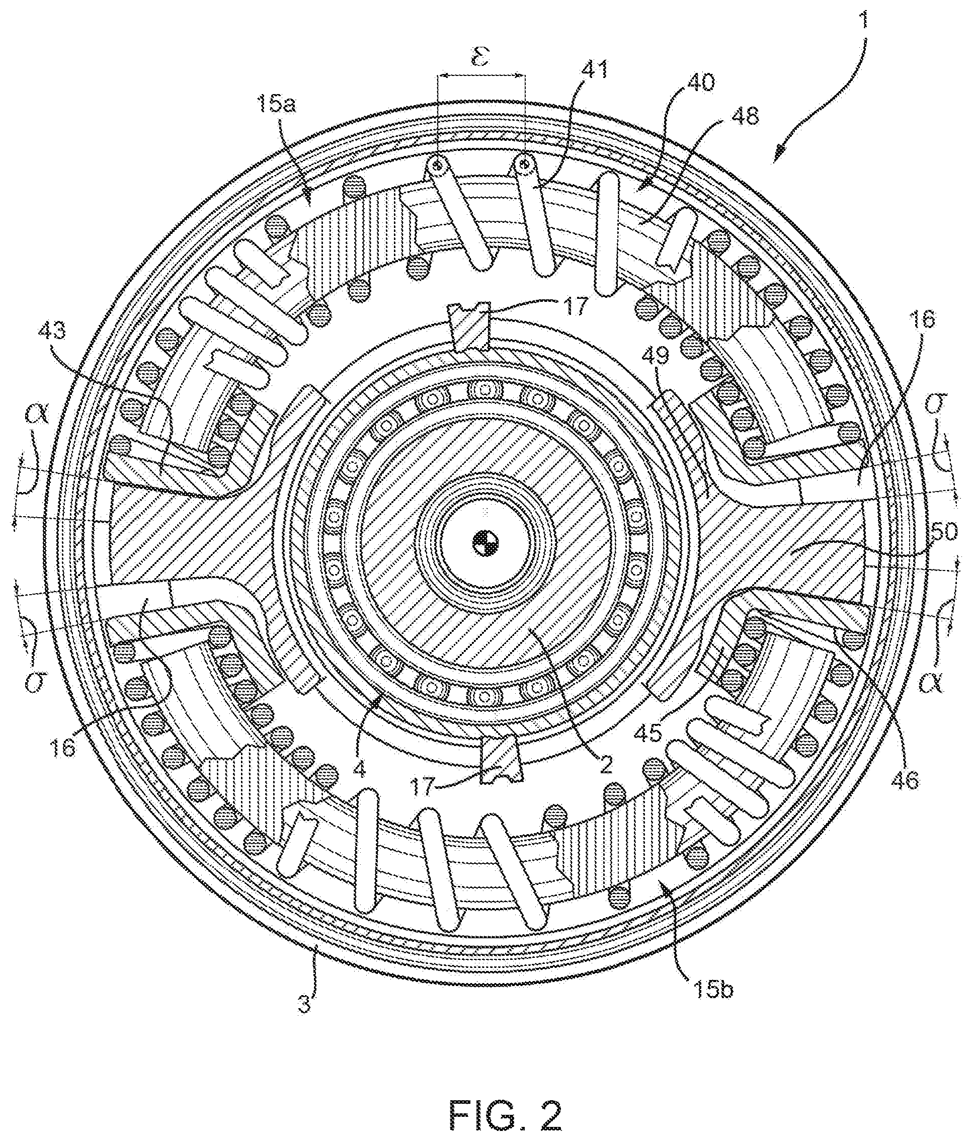 Patent US11815172 Figure 2 – Filtering pulley