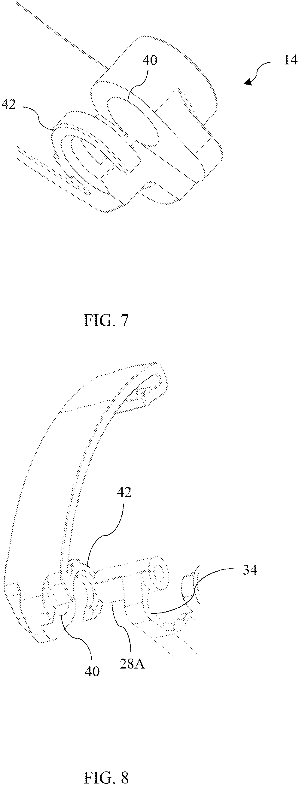 Patent US11815180 Figure 4 – Tensioner with stamped pivot pin
