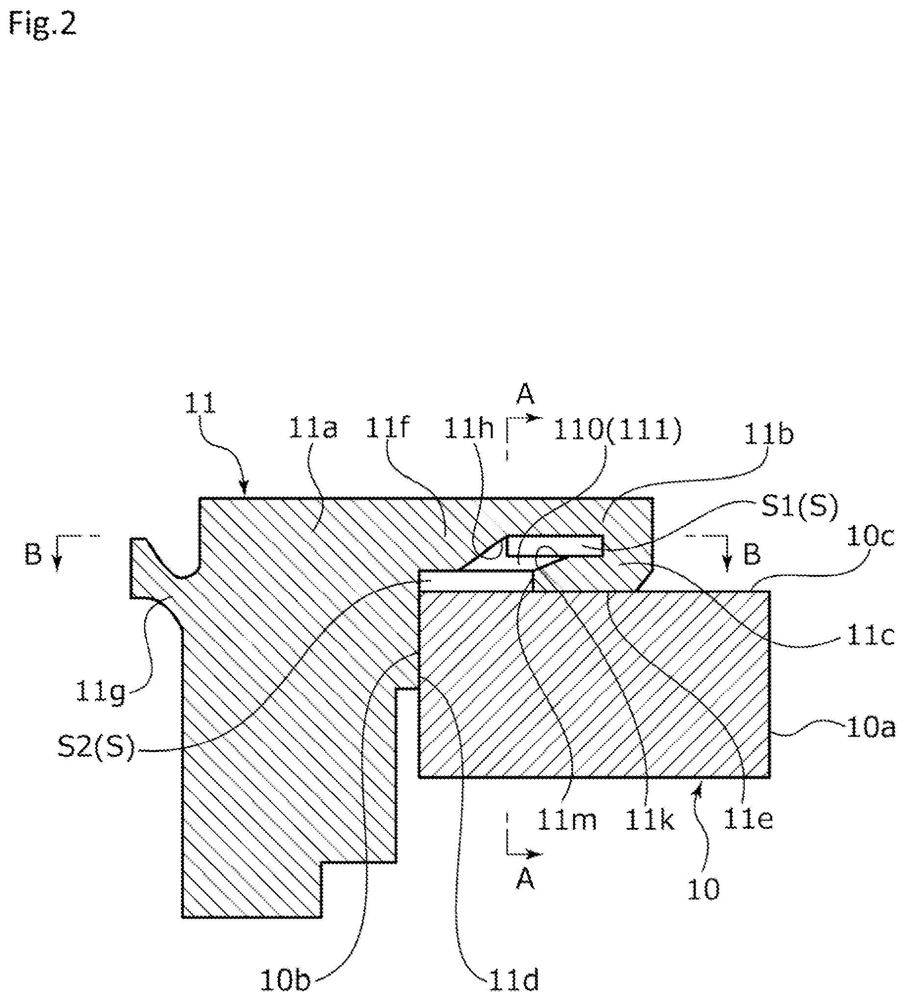 Patent US11815182 Figure 2 – Mechanical seal