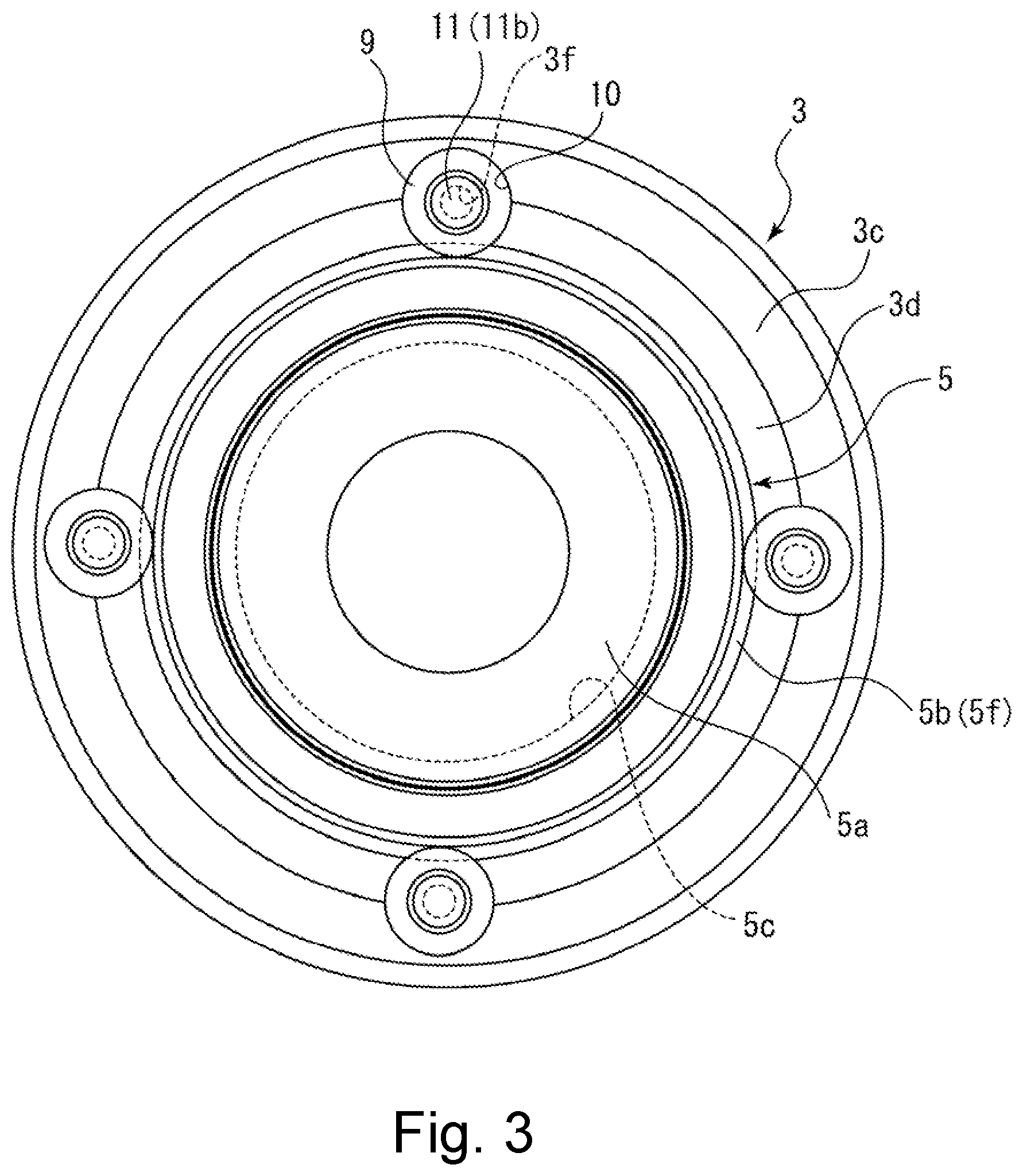 Patent US11815183 Figure 3 – Mechanical seal