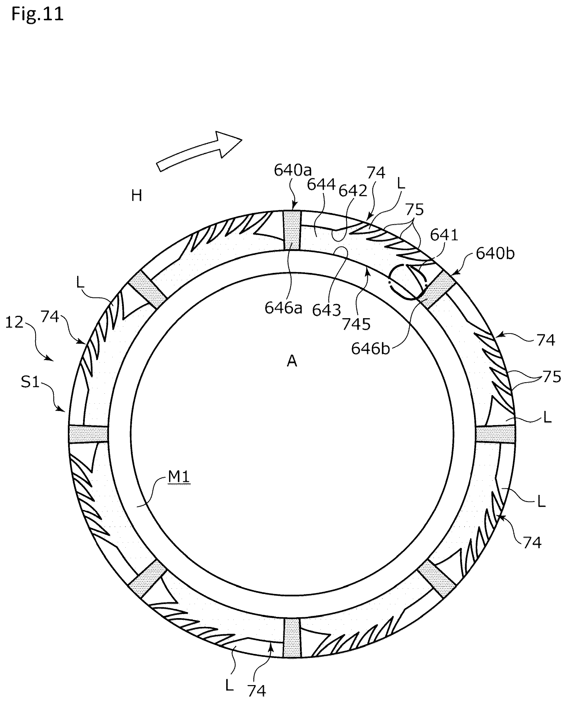 Patent US11815184 Figure 11 – Sliding component