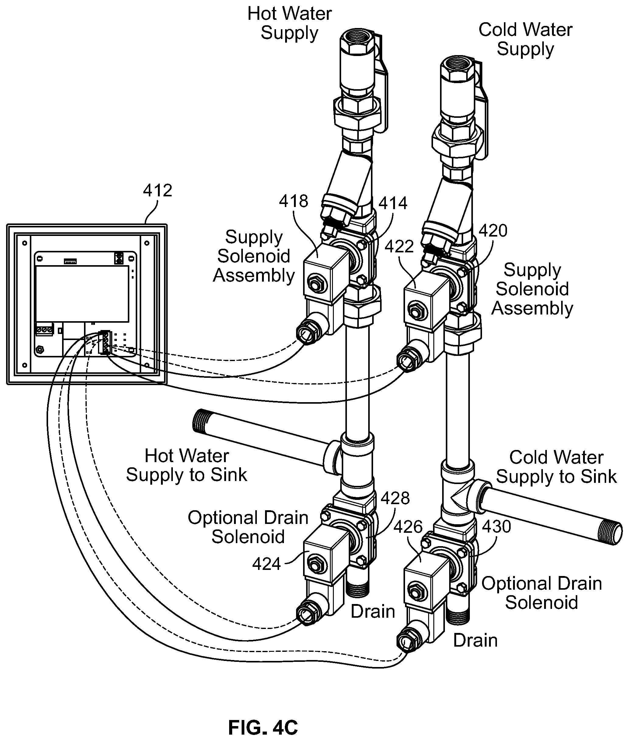 Patent US11815195 Figure 9 – Water and gas utility control systems and retrofitting kit