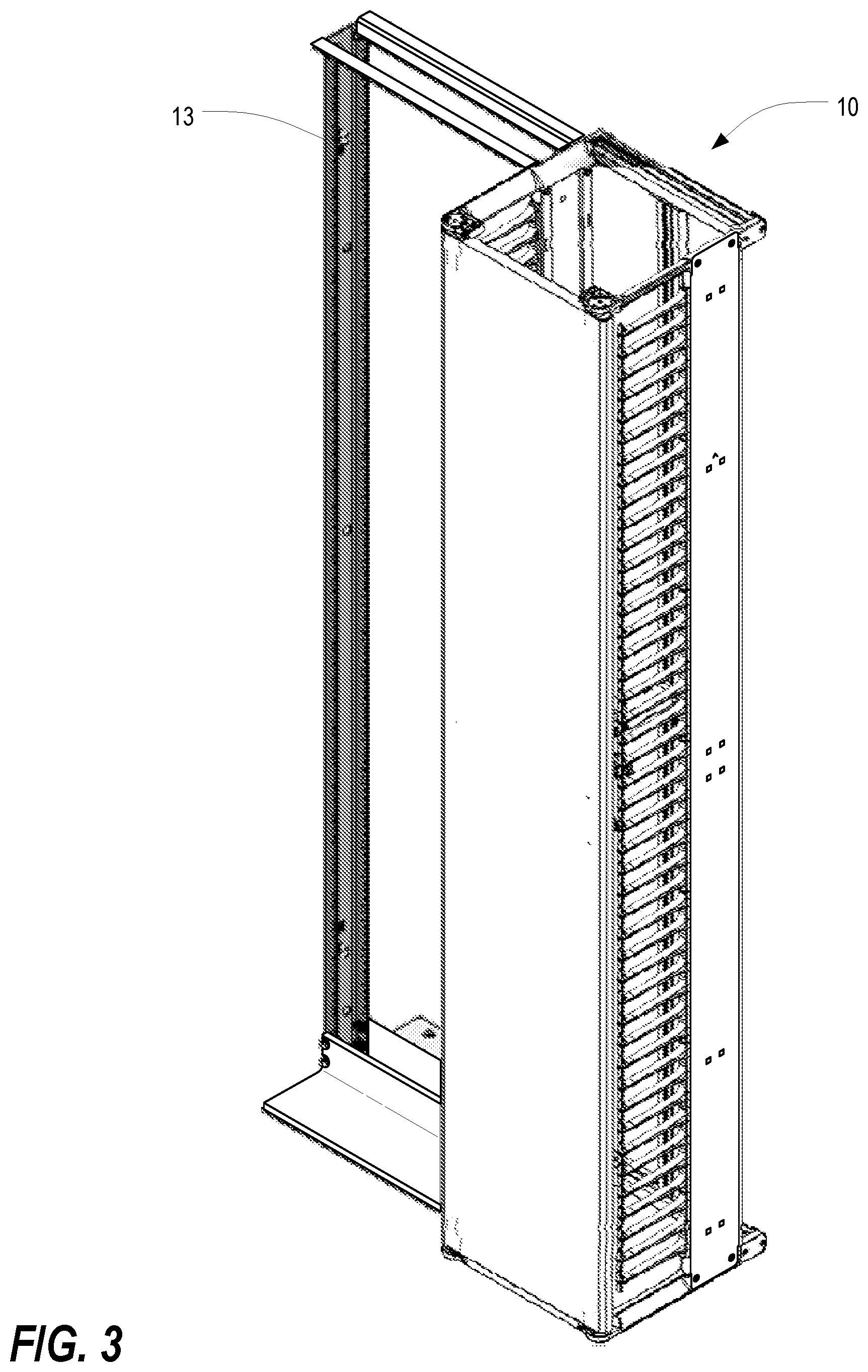 Patent US11815197 Figure 3 – Features for cable managers and other electronic equipment structures