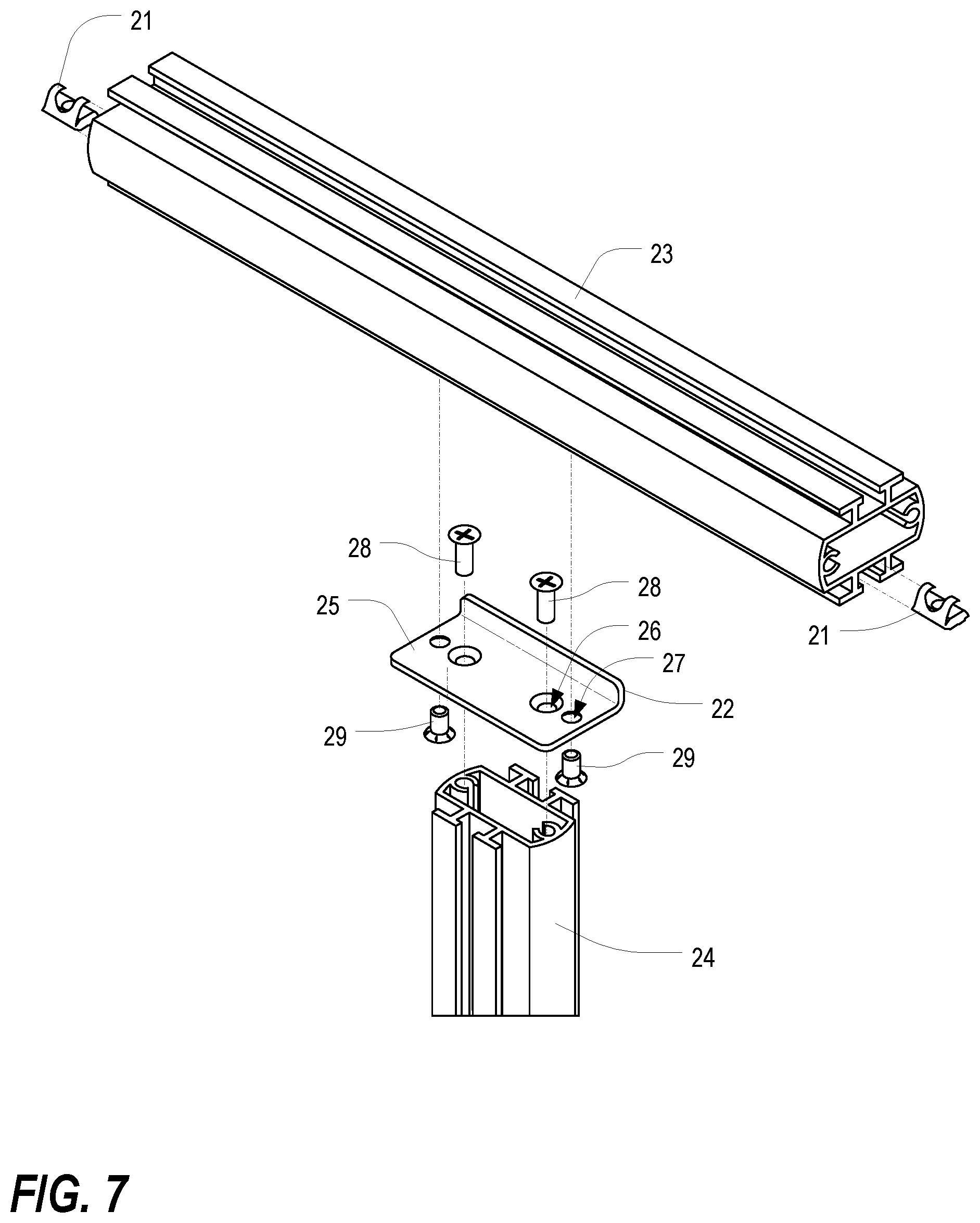 Patent US11815197 Figure 7 – Features for cable managers and other electronic equipment structures