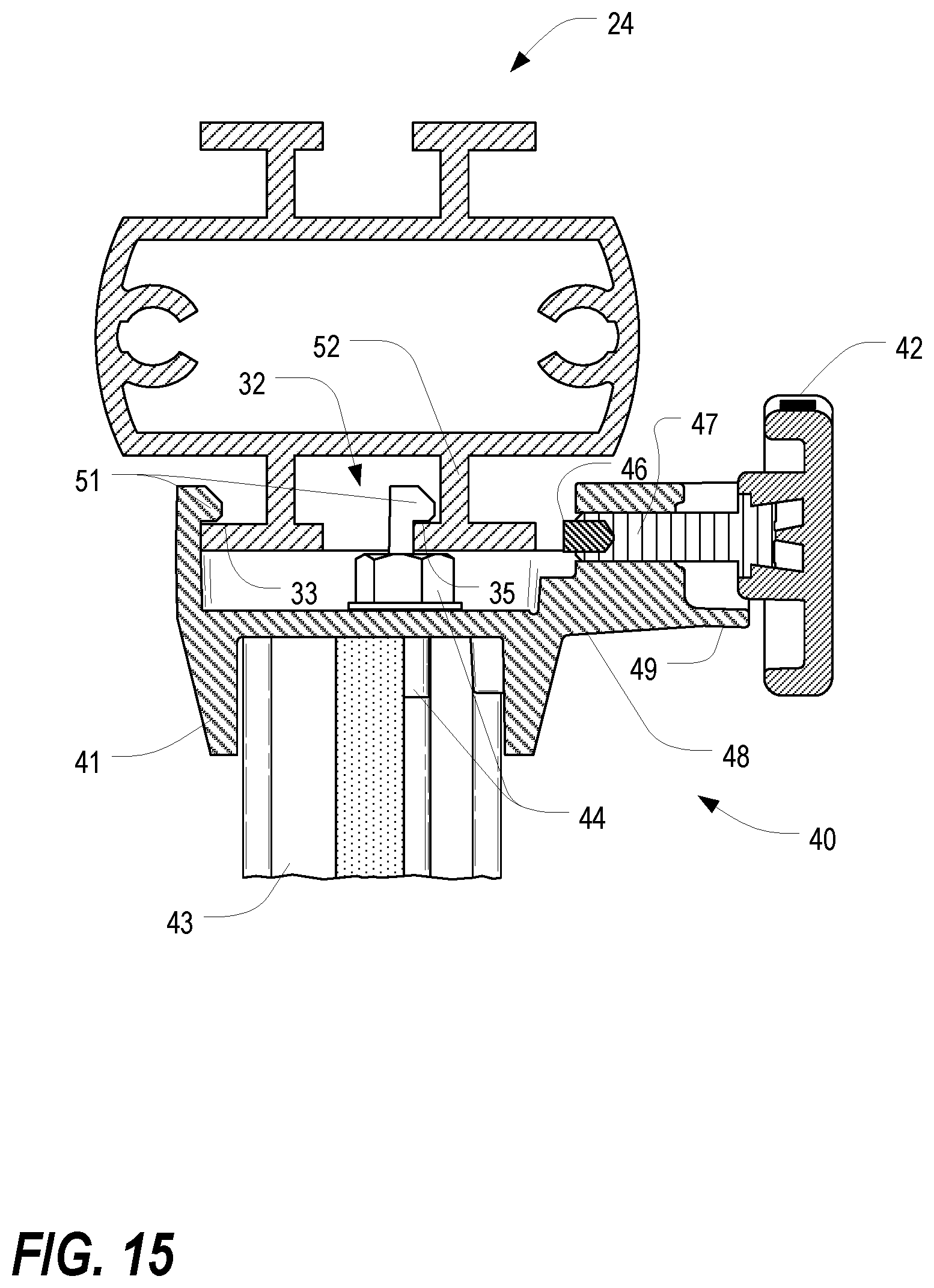 Patent US11815197 Figure 15 – Features for cable managers and other electronic equipment structures