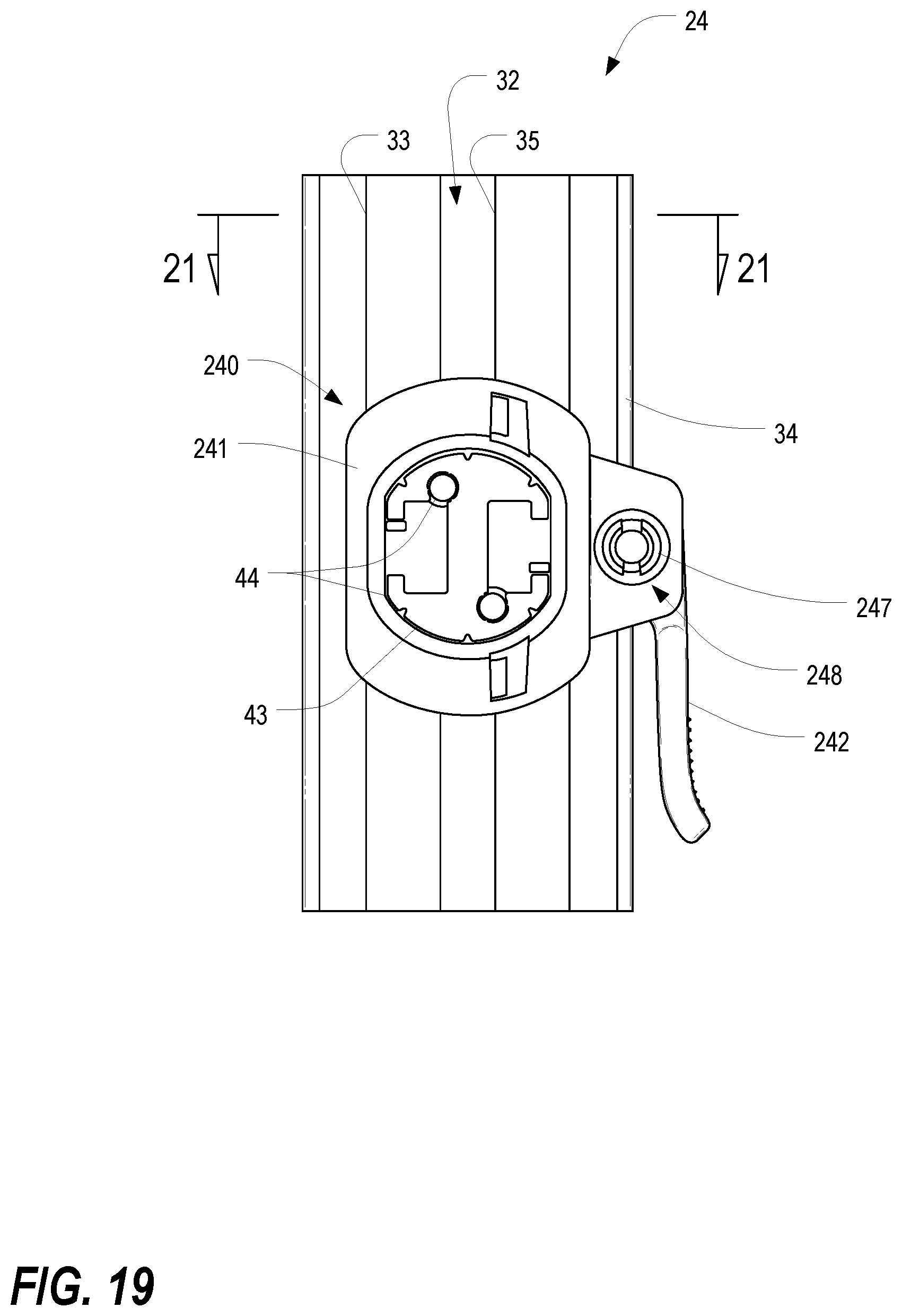 Patent US11815197 Figure 19 – Features for cable managers and other electronic equipment structures