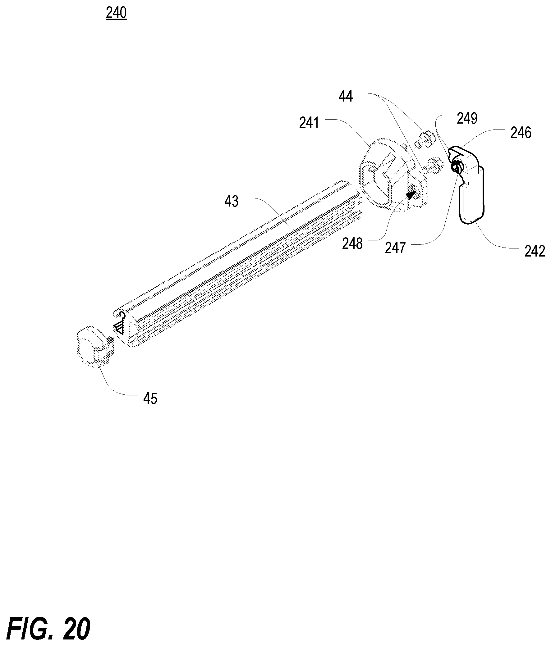 Patent US11815197 Figure 20 – Features for cable managers and other electronic equipment structures