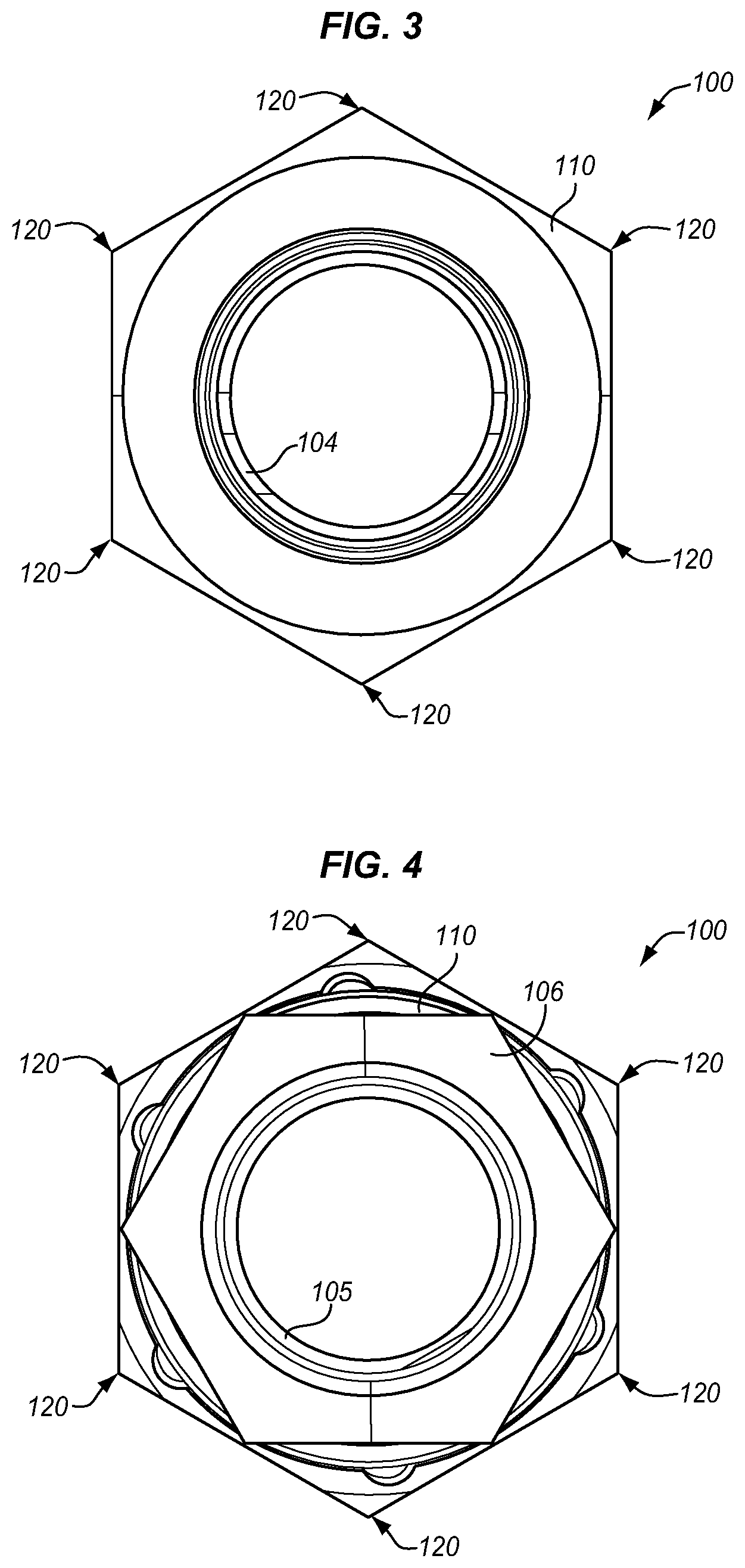 Patent US11815202 Figure 3 – Compression fitting with visual torque indicator