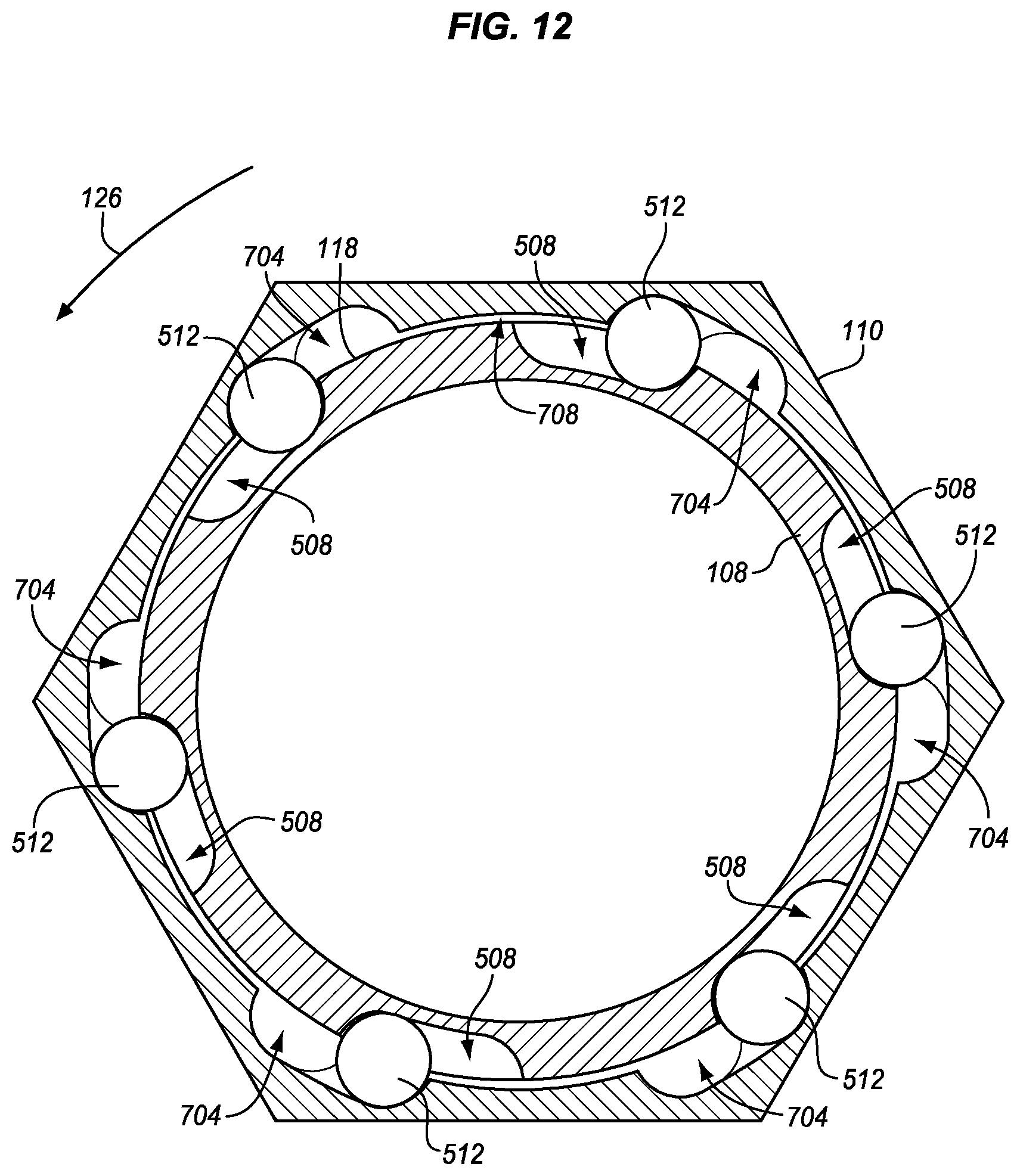 Patent US11815202 Figure 8 – Compression fitting with visual torque indicator