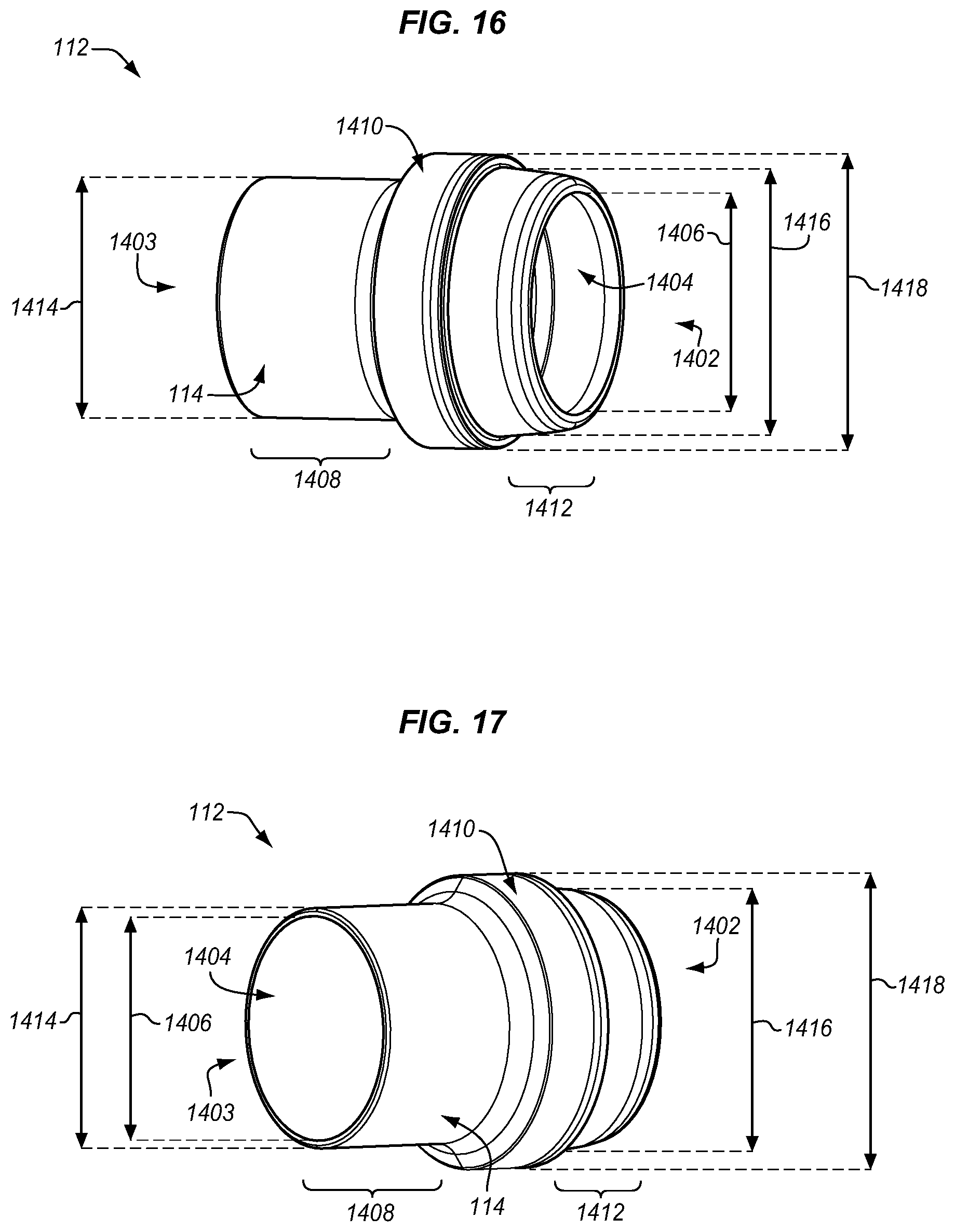 Patent US11815202 Figure 11 – Compression fitting with visual torque indicator