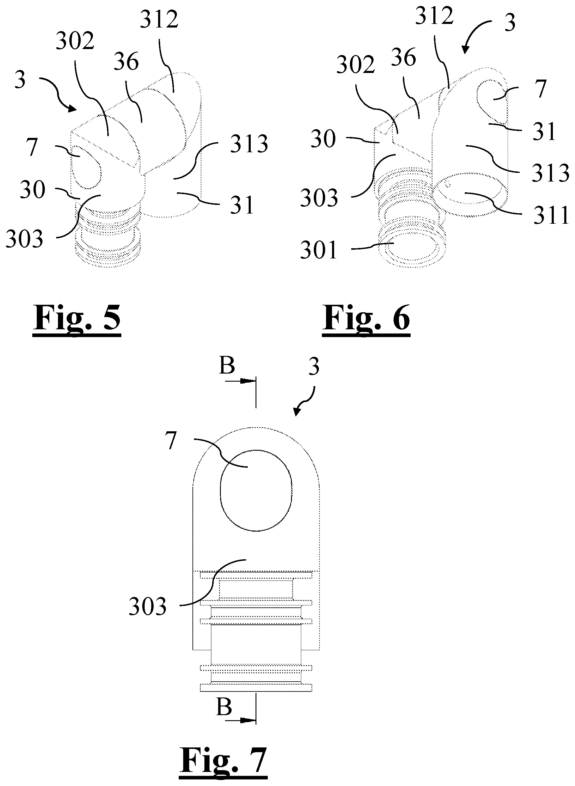 Patent US11815204 Figure 3 – Joint for hydraulic connection